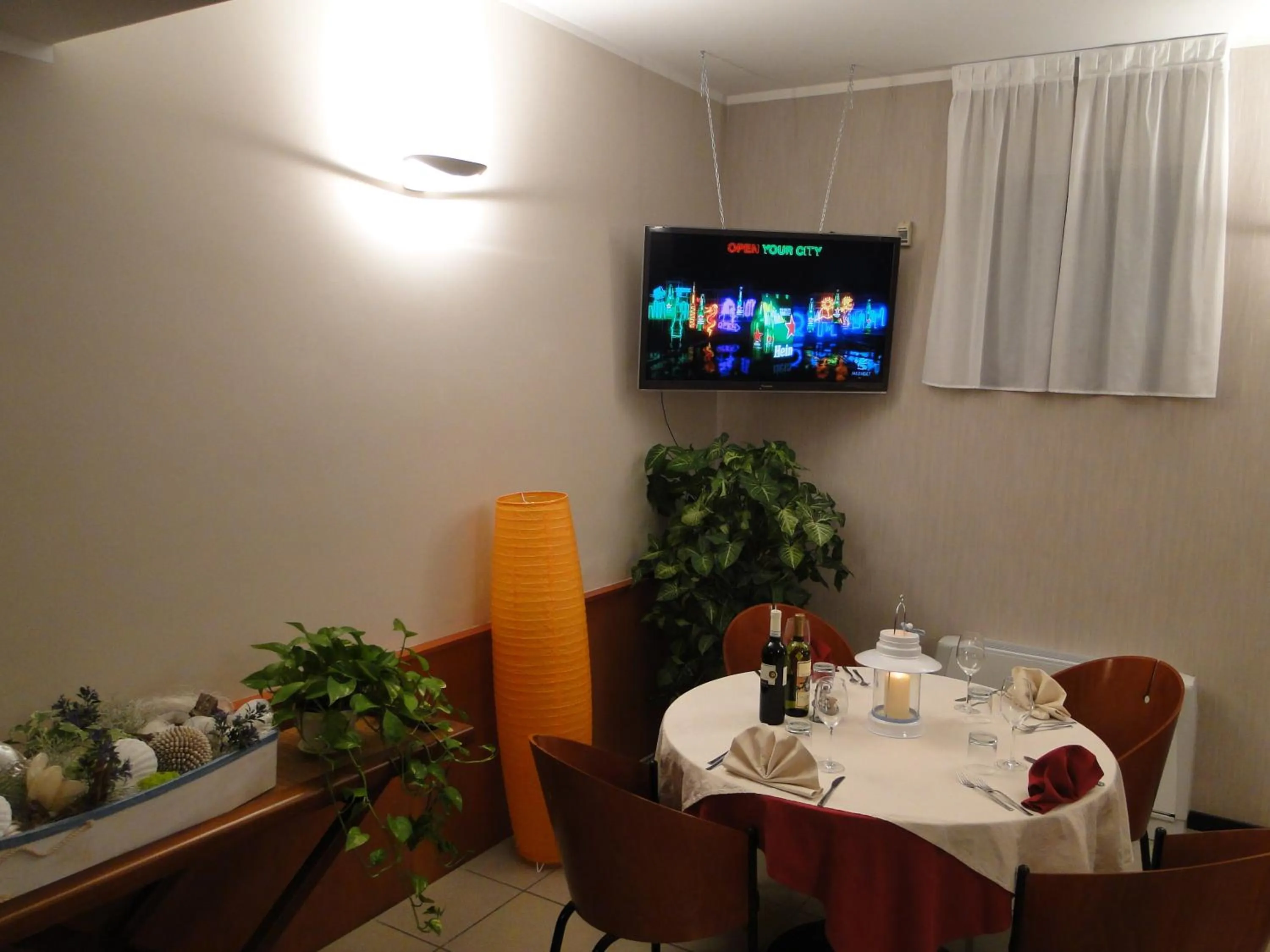 Alcoholic drinks in Hotel Moderno