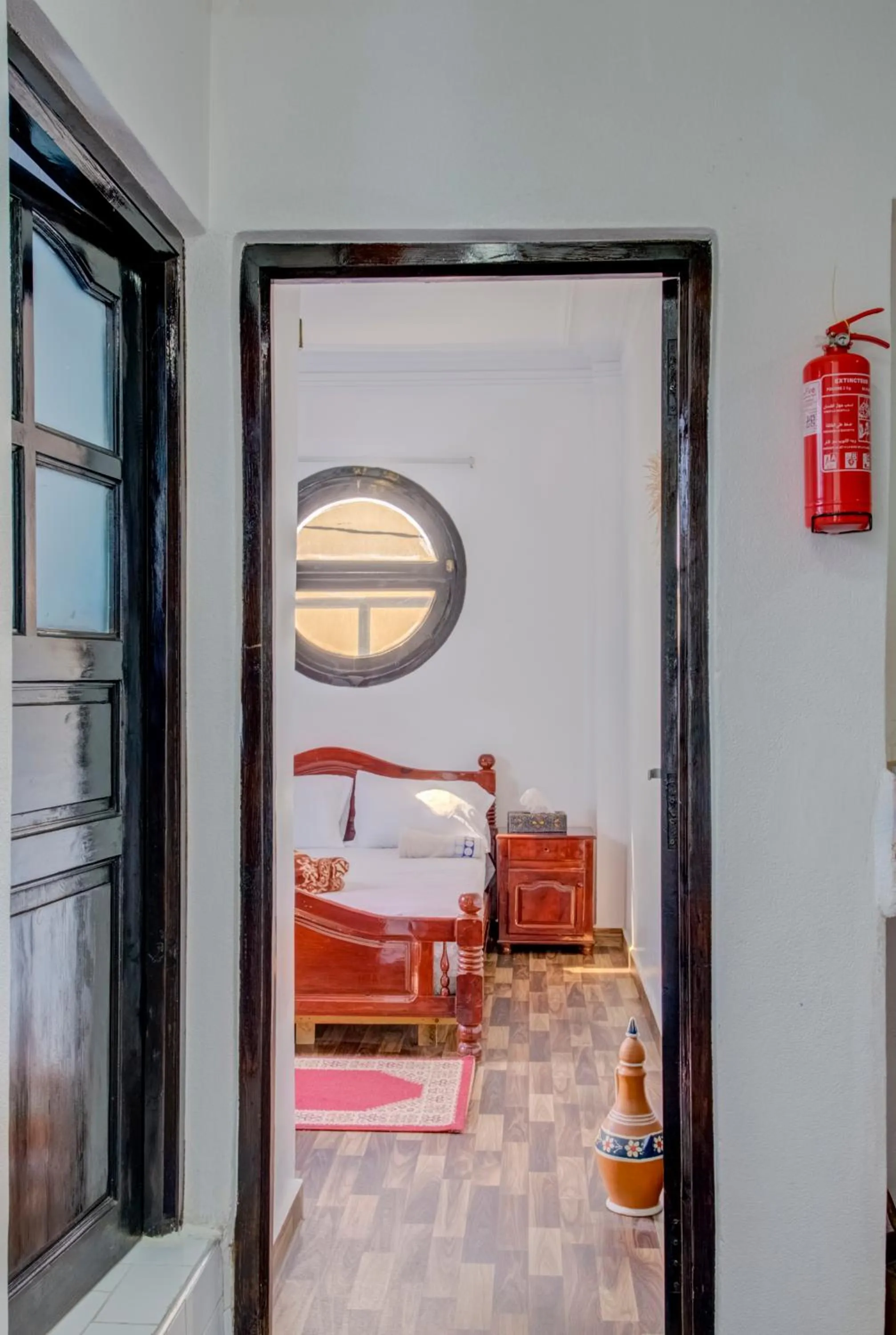 Bedroom, Bed in Dinosaur Anza Surf House