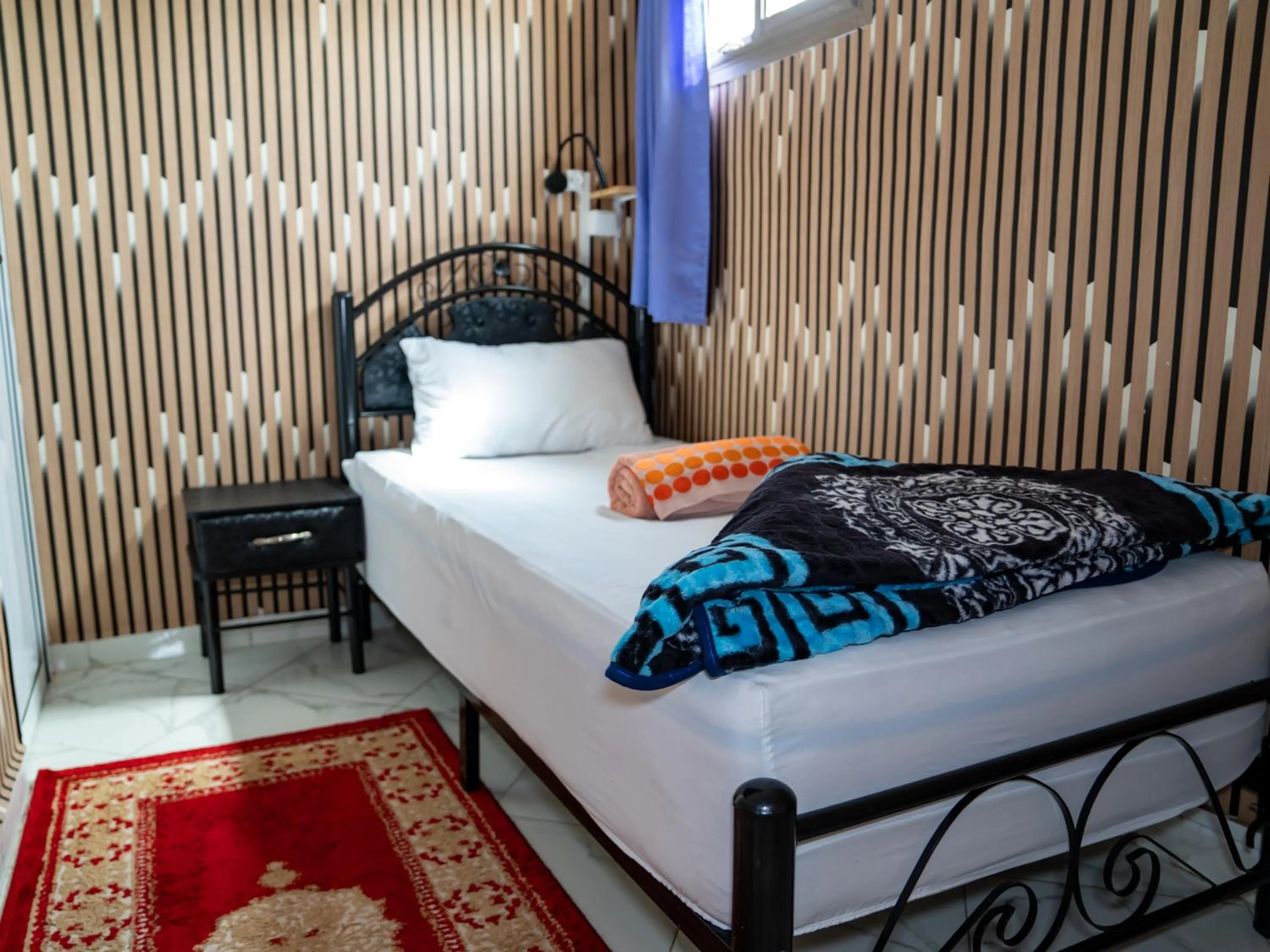 Bedroom, Bed in Dinosaur Anza Surf House