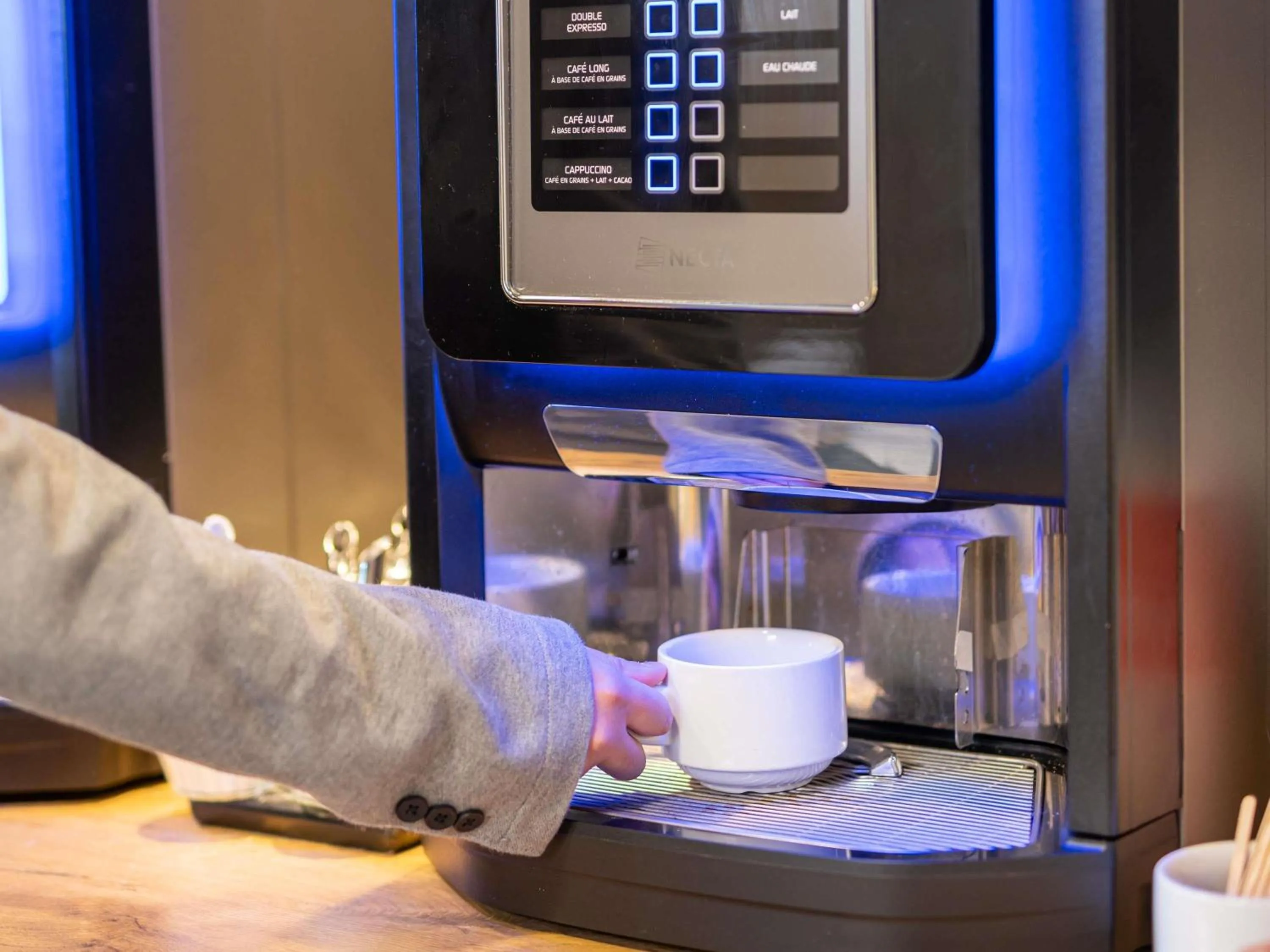 Breakfast in Ibis Budget Lyon Caluire Cité Internationale