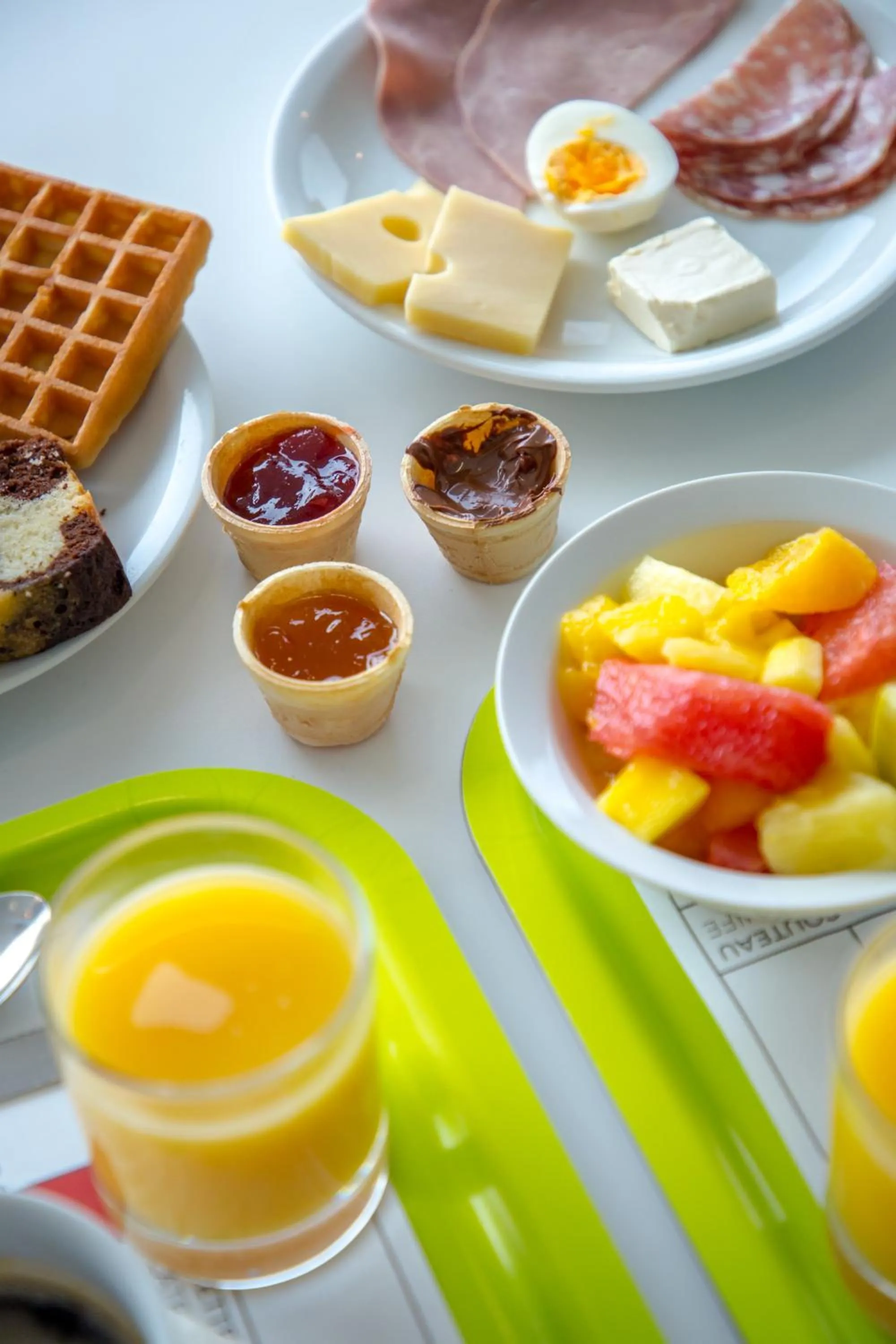 Continental breakfast in Ibis Budget Fréjus St Raphaël centre