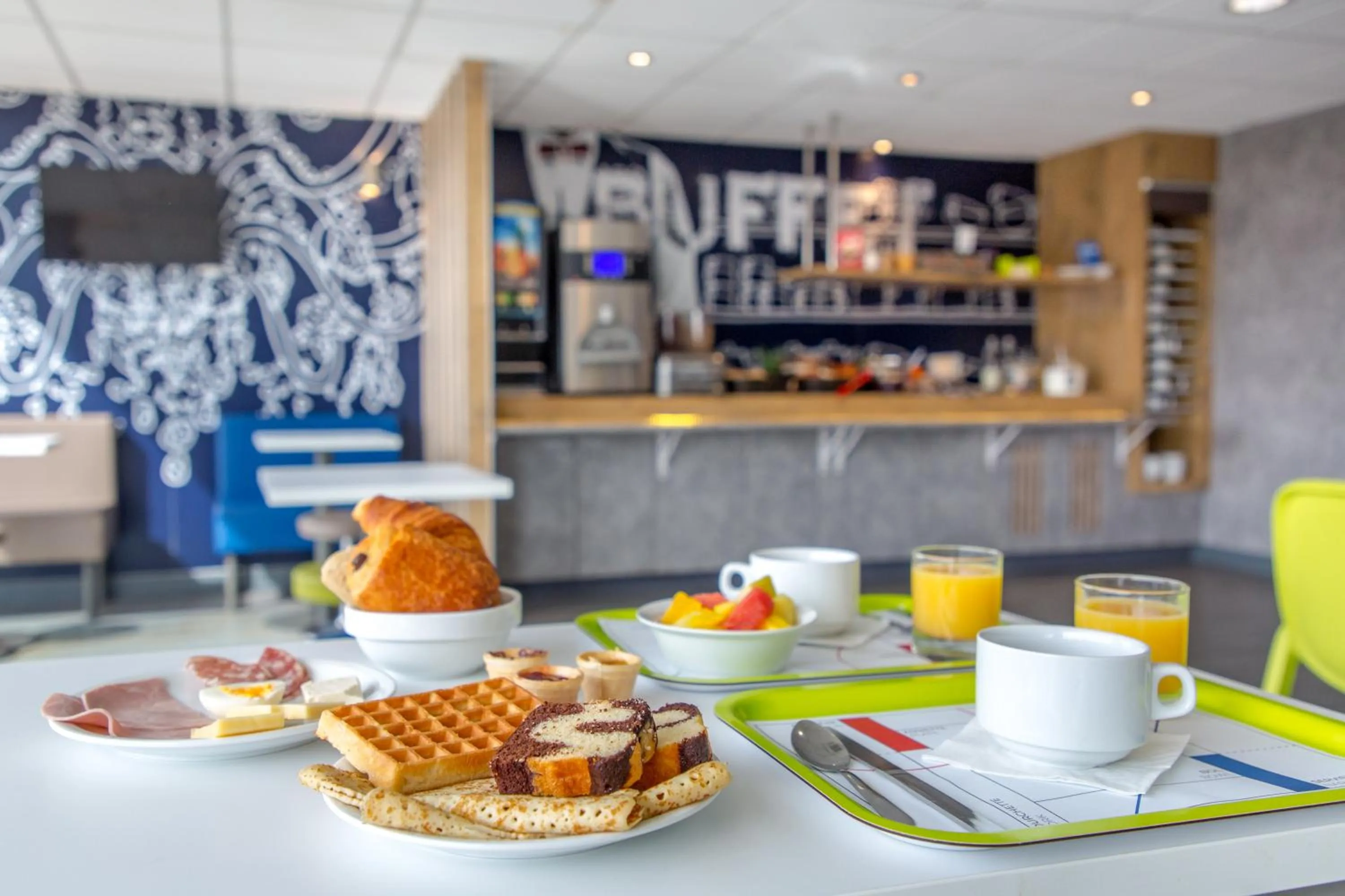 Breakfast in Ibis Budget Fréjus St Raphaël centre