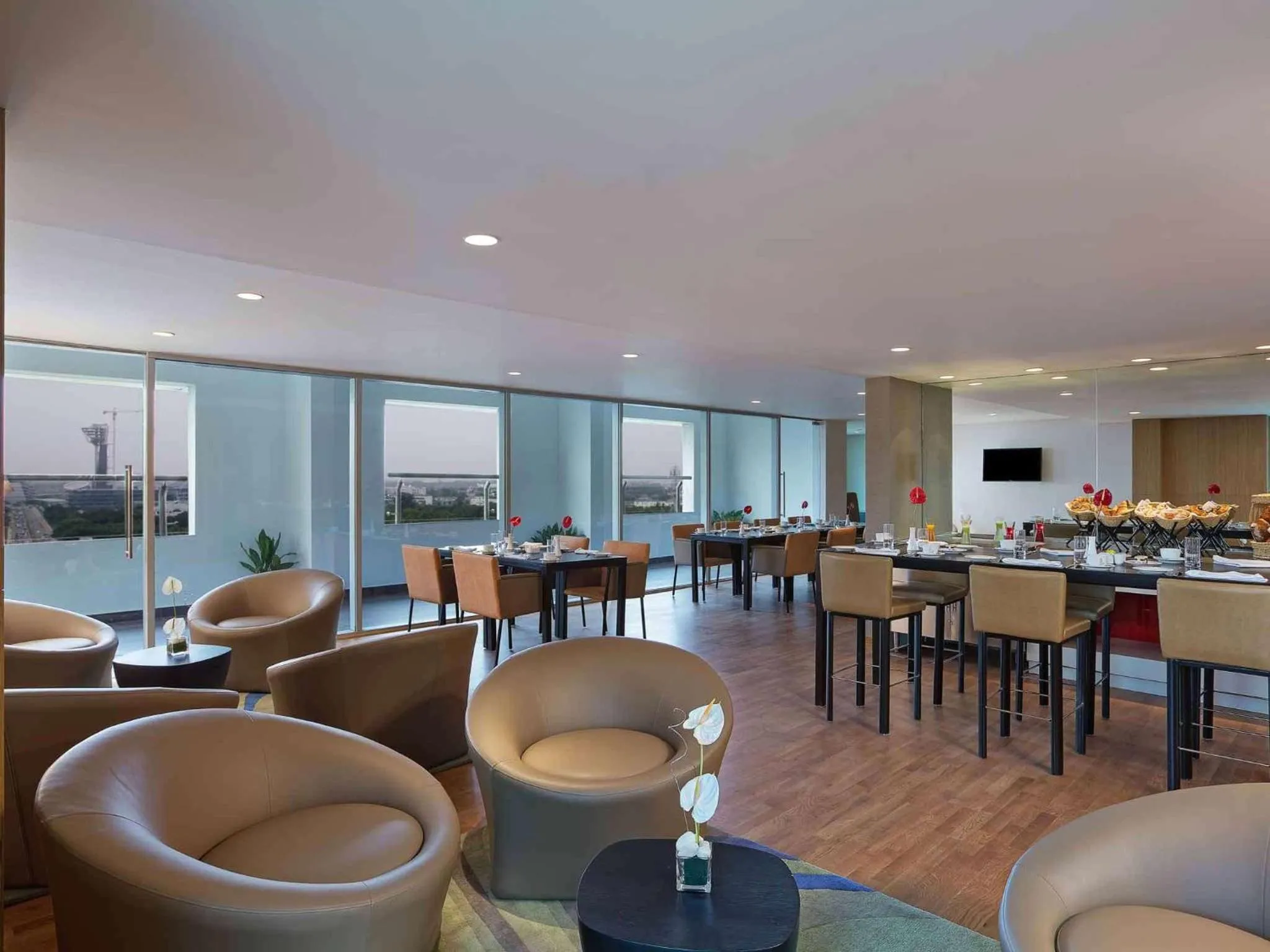 On site in Novotel Chennai Sipcot