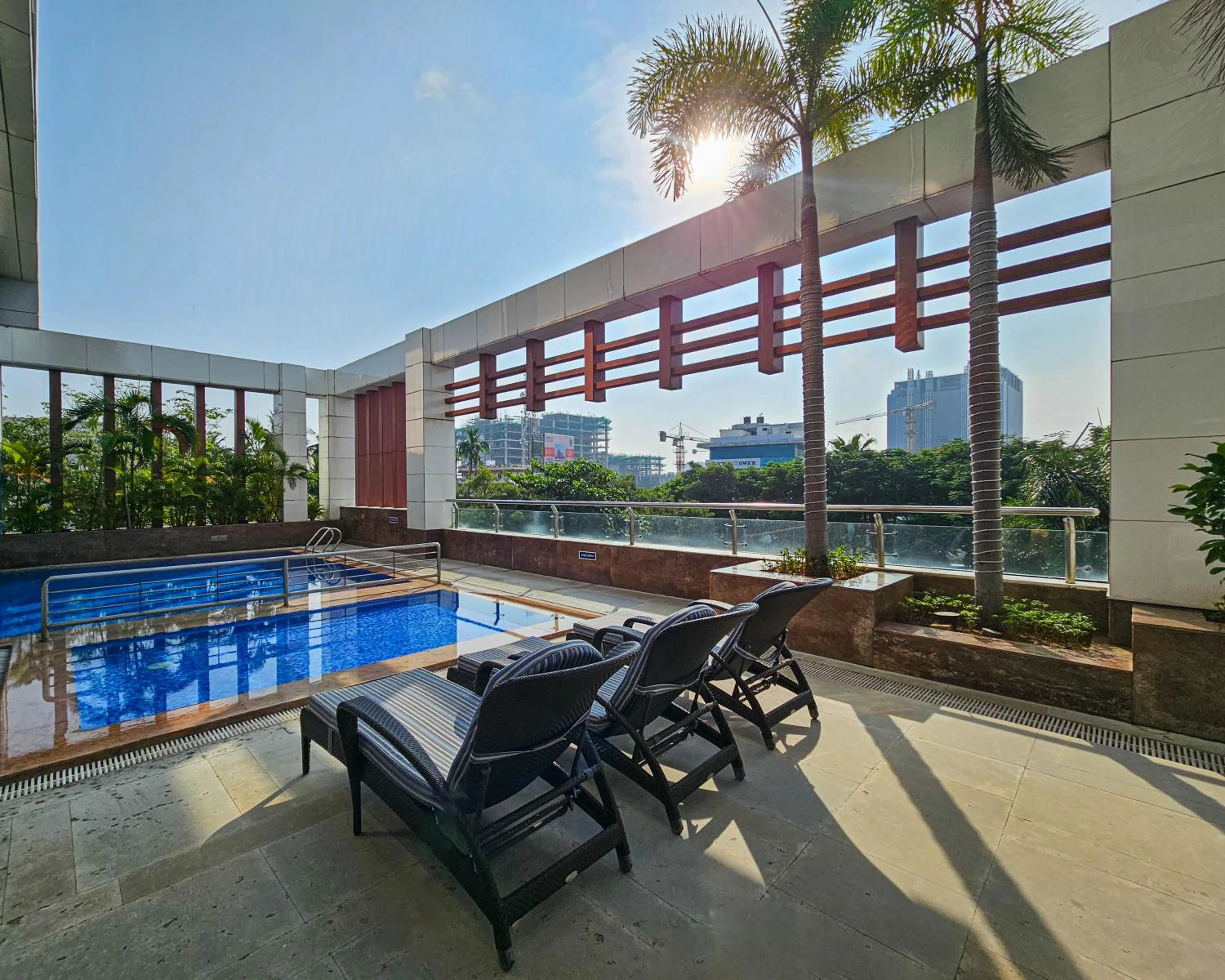 Balcony/Terrace in Novotel Chennai Sipcot