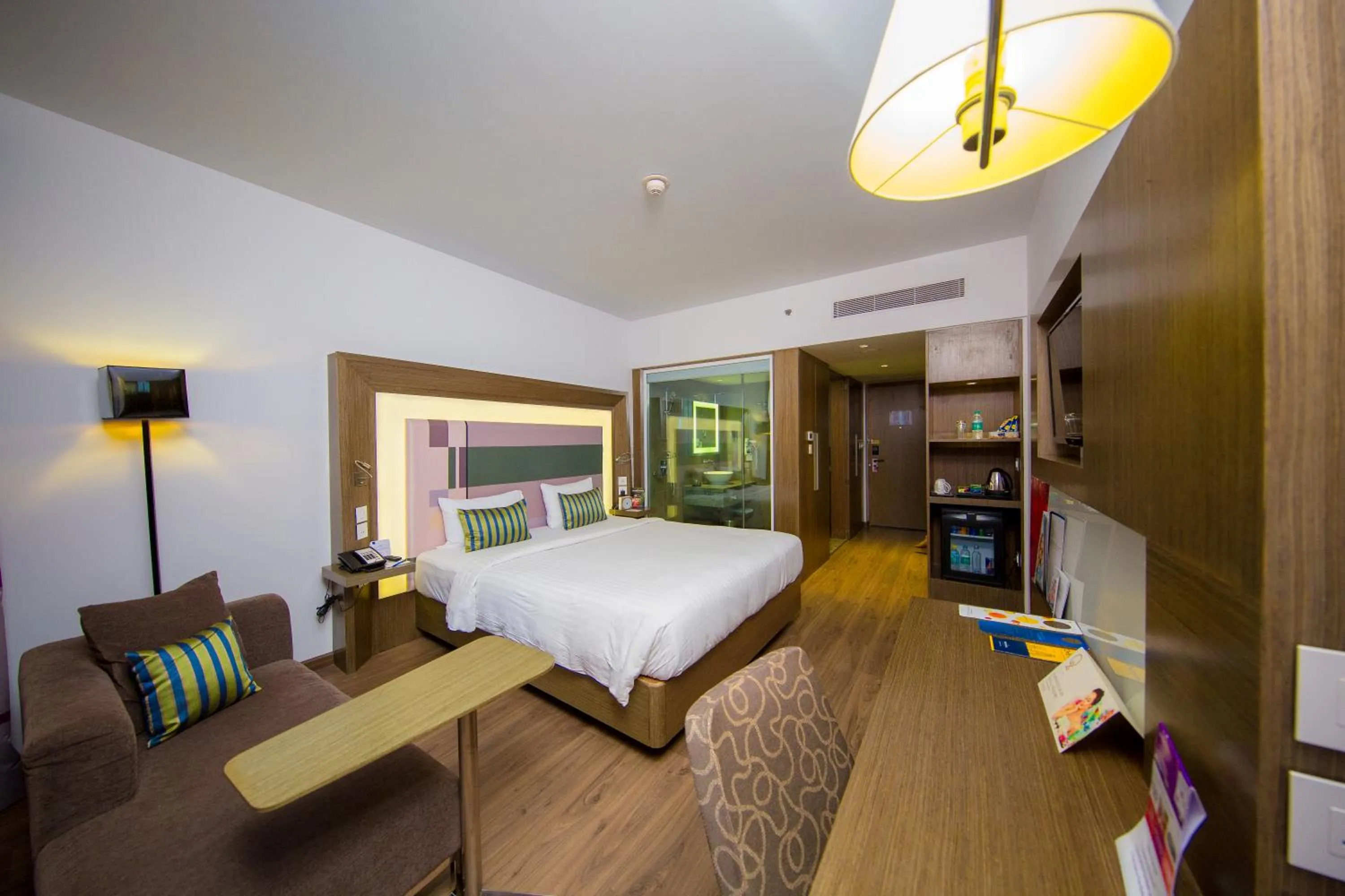 Bedroom, Bed in Novotel Chennai Sipcot