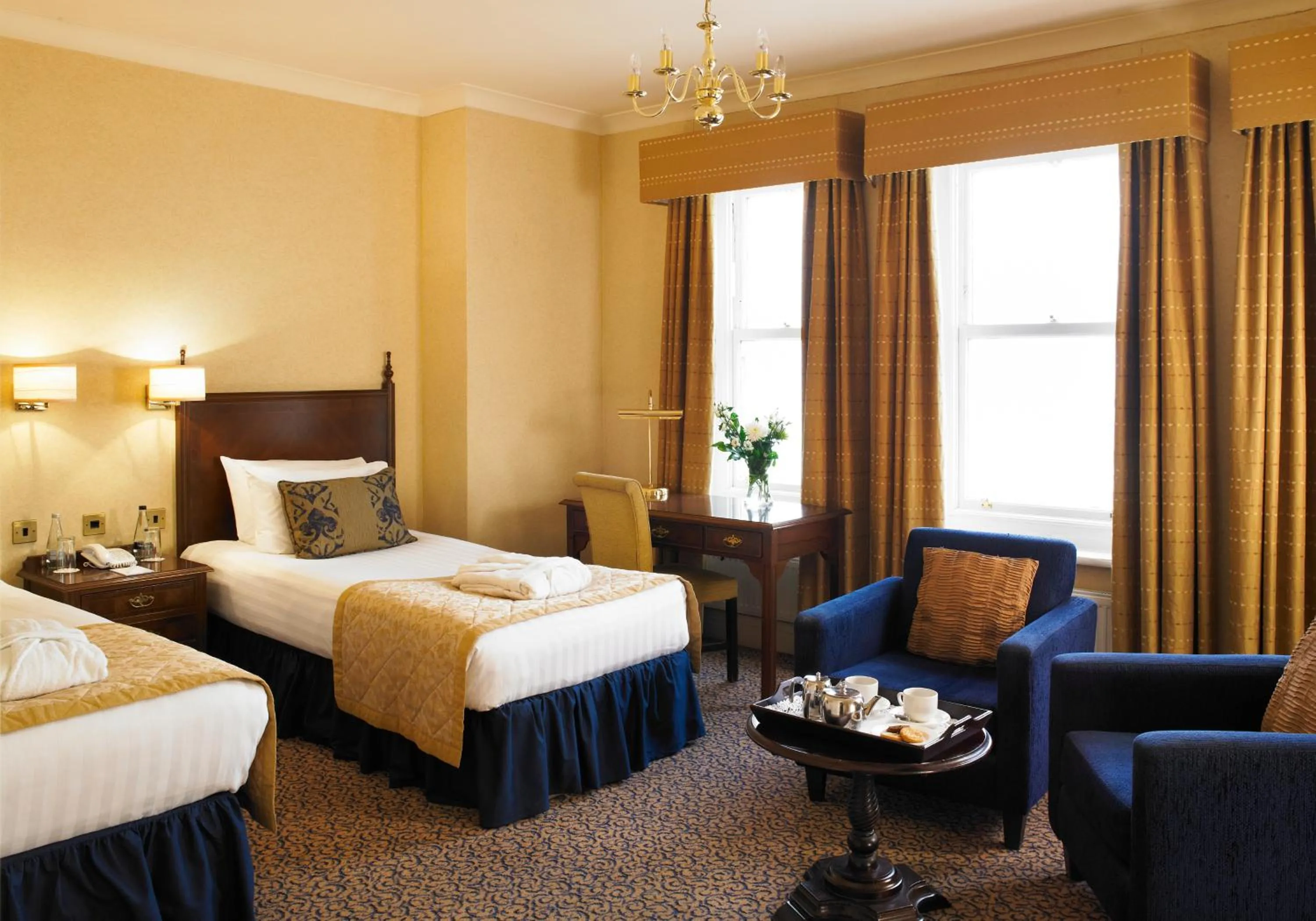 Bed in Imperial Hotel Blackpool