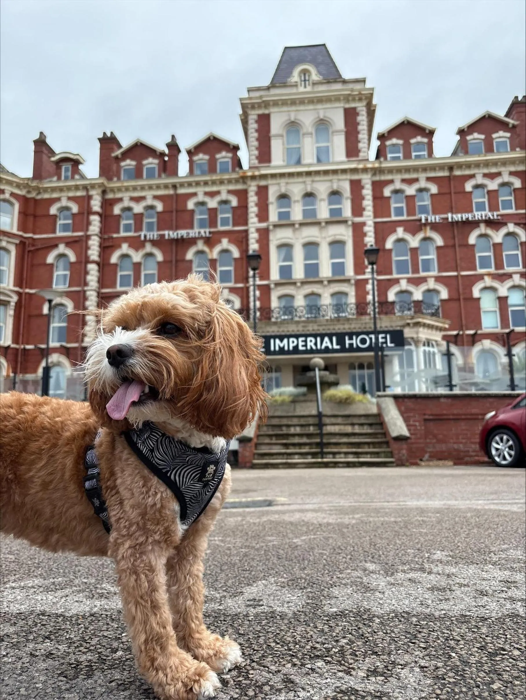 Property building in Imperial Hotel Blackpool