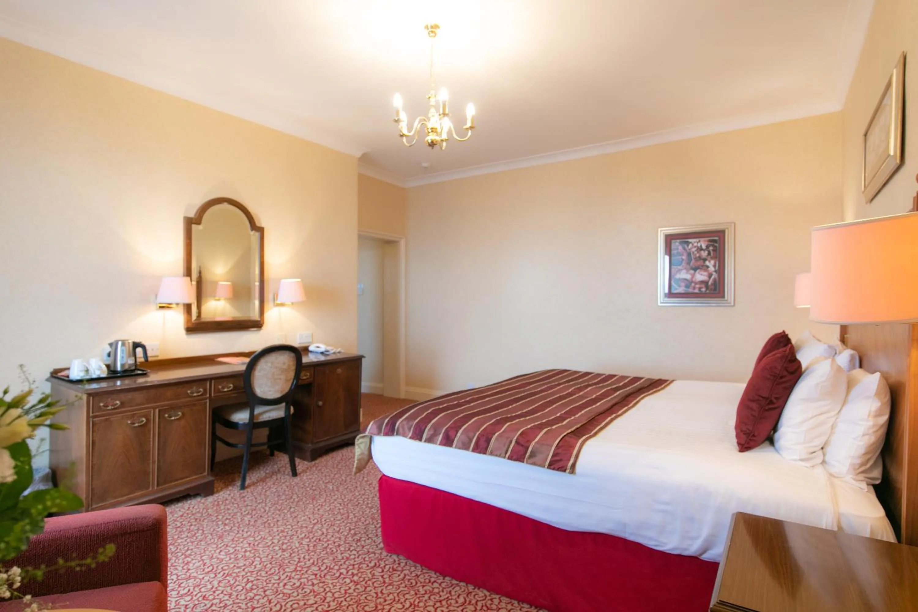 Bedroom, Bed in Imperial Hotel Blackpool