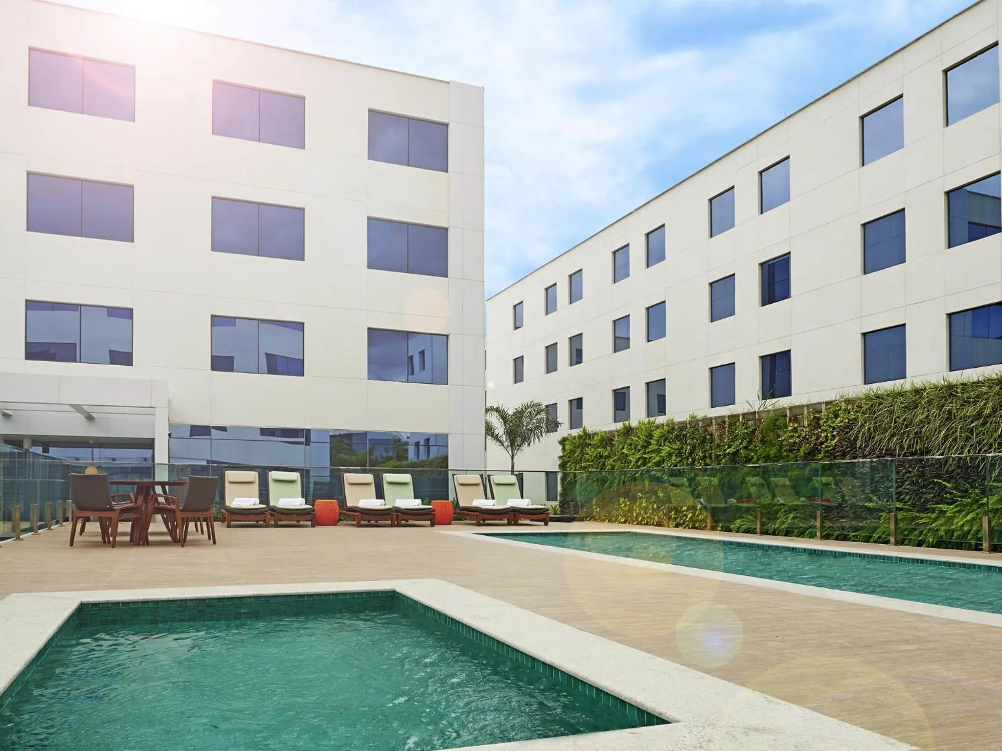 Pool view in Novotel Rio de Janeiro Parque Olimpico