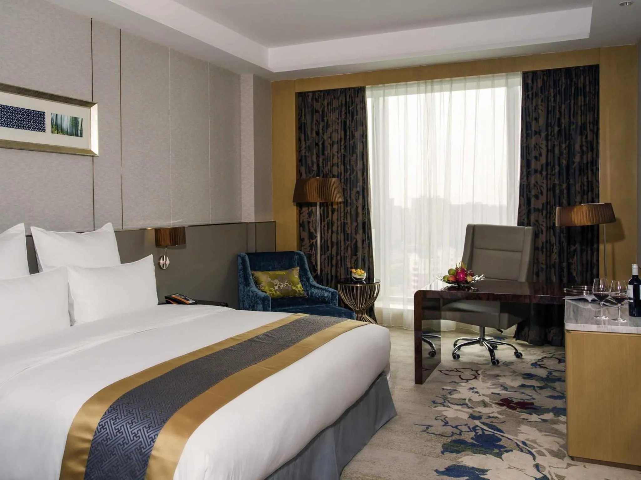 Bedroom, Bed in Pullman Changshu Leeman