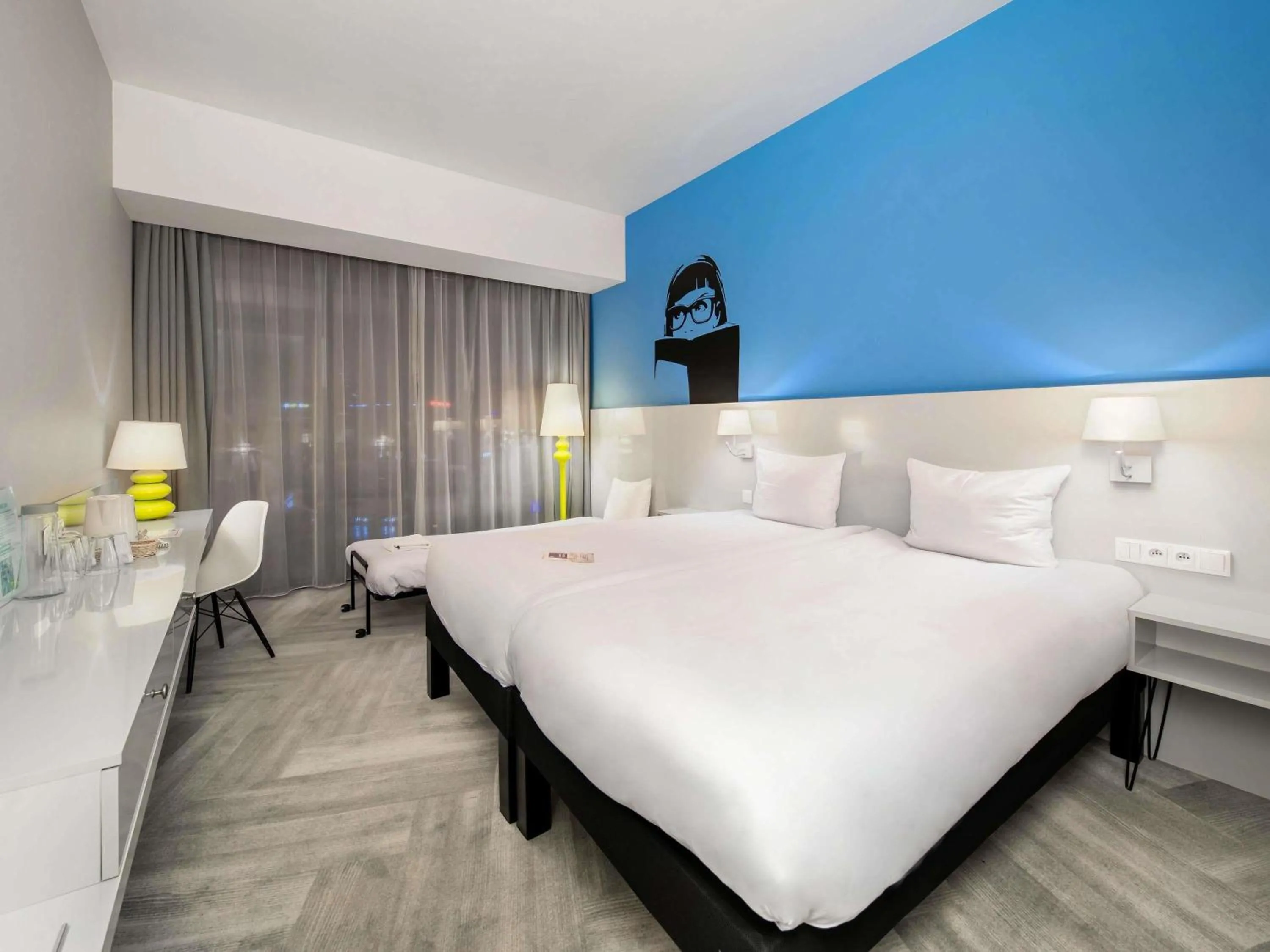 Bedroom, Bed in Ibis Styles Wroclaw Centrum
