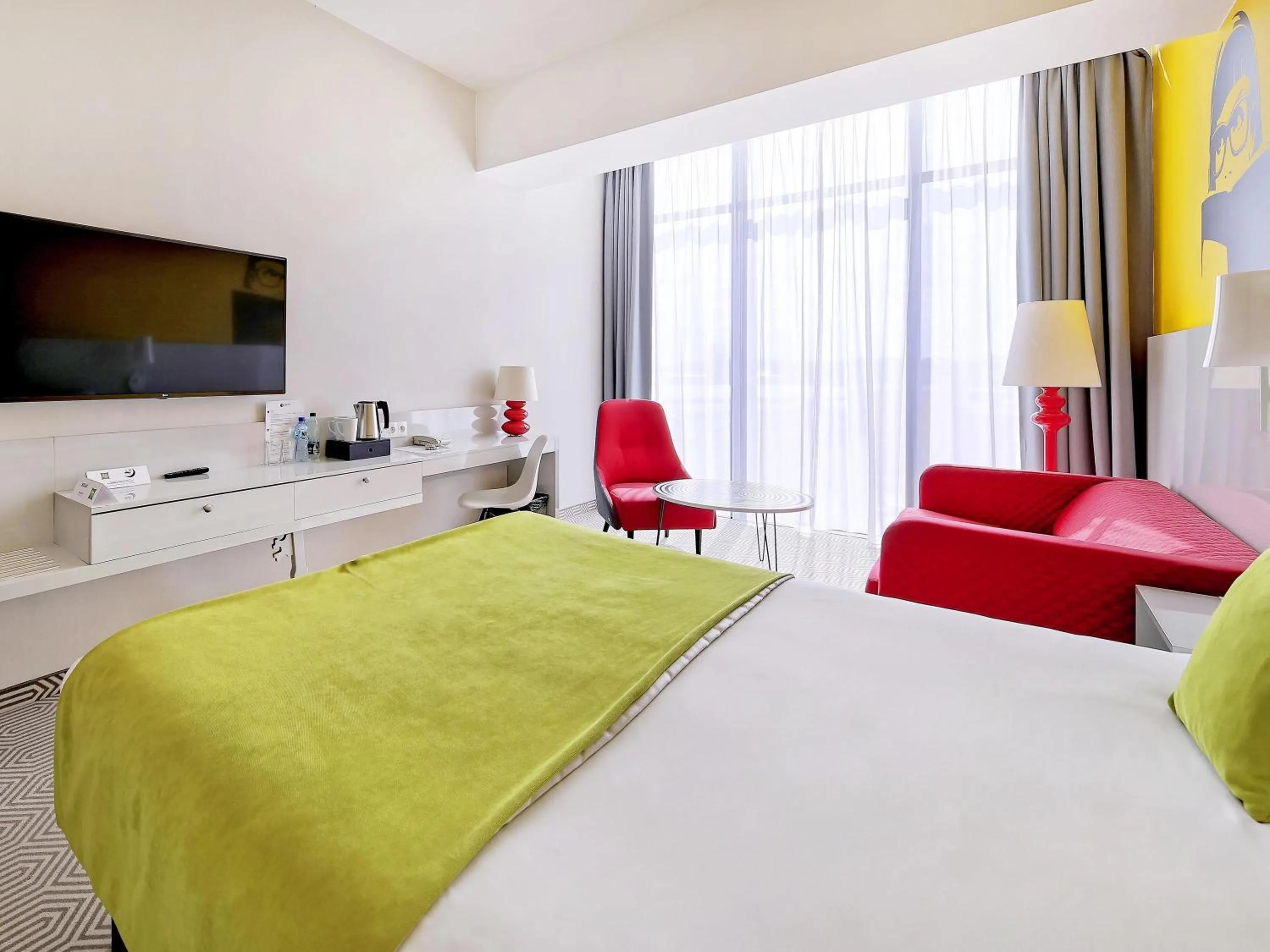 Bedroom, Bed in Ibis Styles Wroclaw Centrum