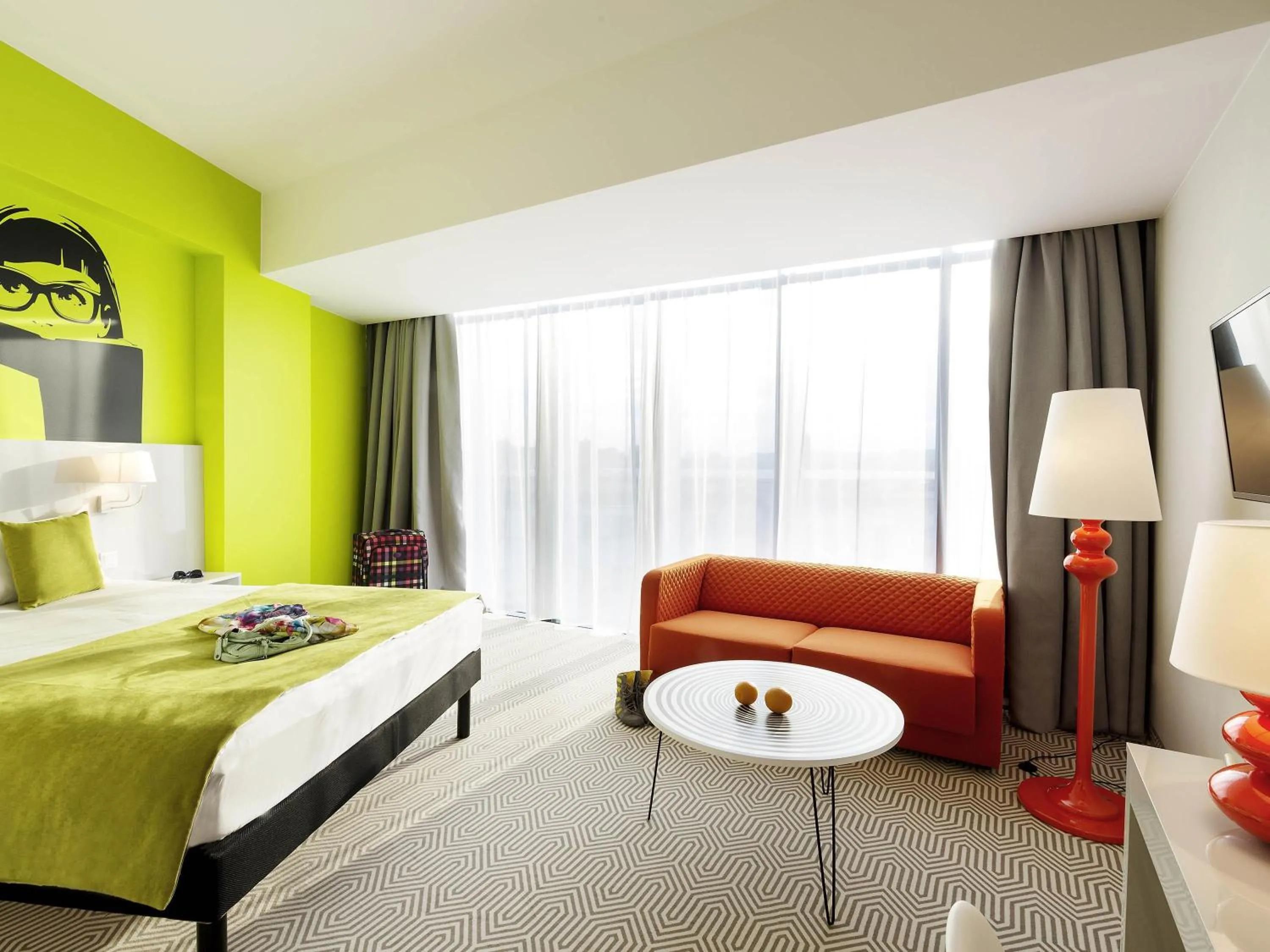 Bedroom, Bed in Ibis Styles Wroclaw Centrum