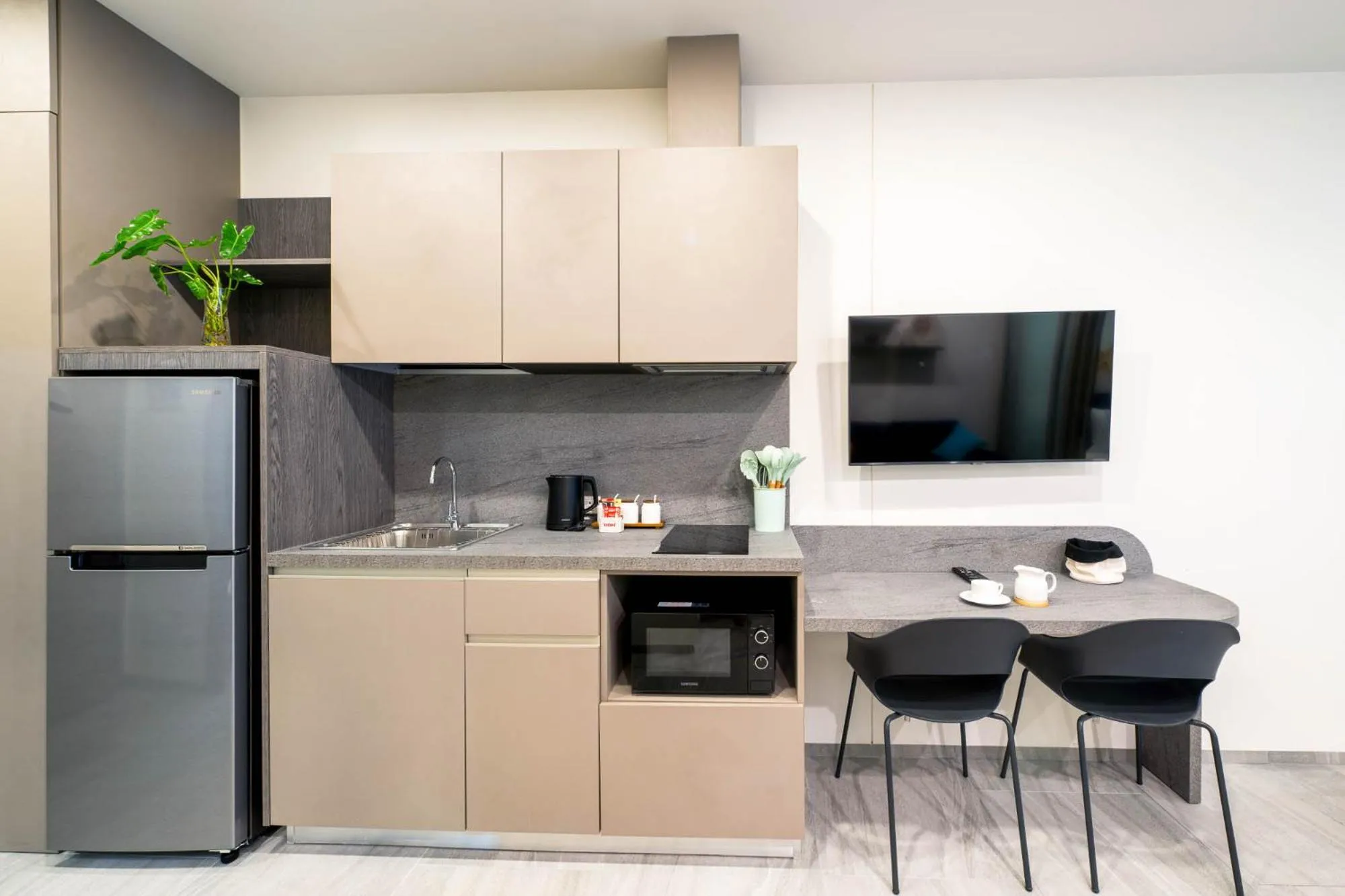 Kitchen or kitchenette in HOMA Cherngtalay Phuket