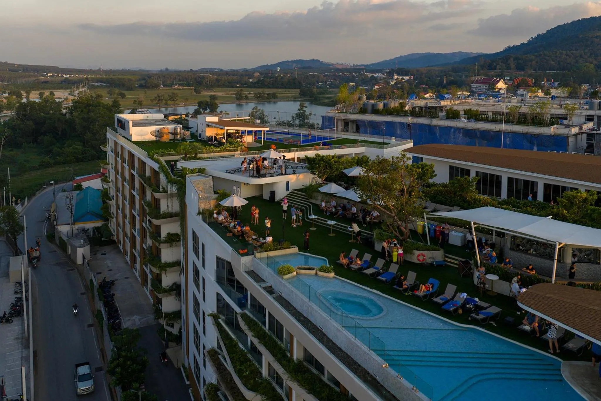 Swimming pool in HOMA Cherngtalay Phuket