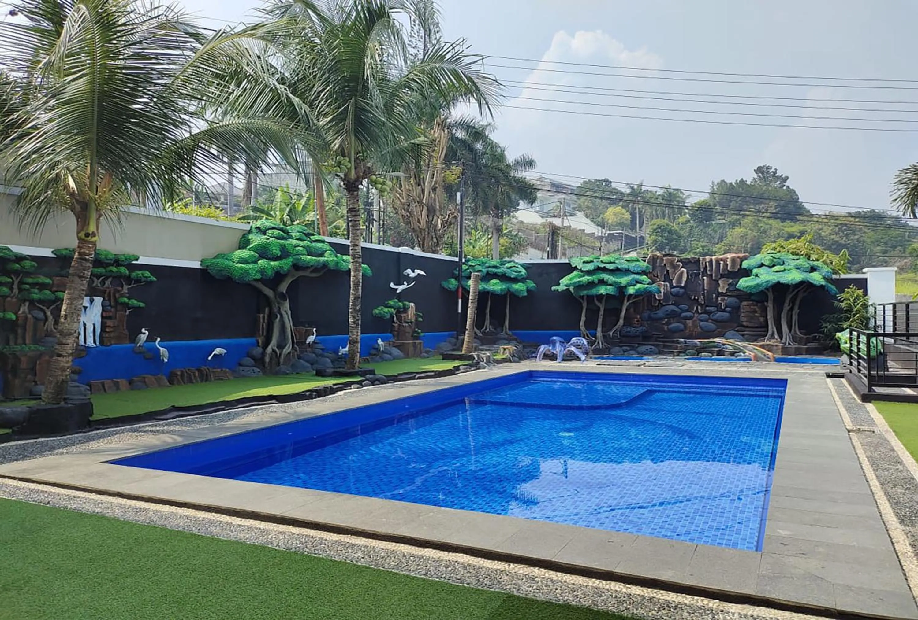 Swimming pool in Hotel Syariah GS Lampung Culture, Bandar Lampung