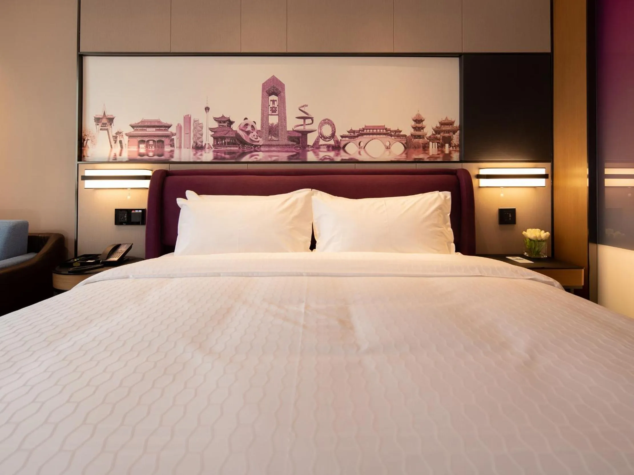 Bedroom in Hampton by Hilton Chengdu Xibo City