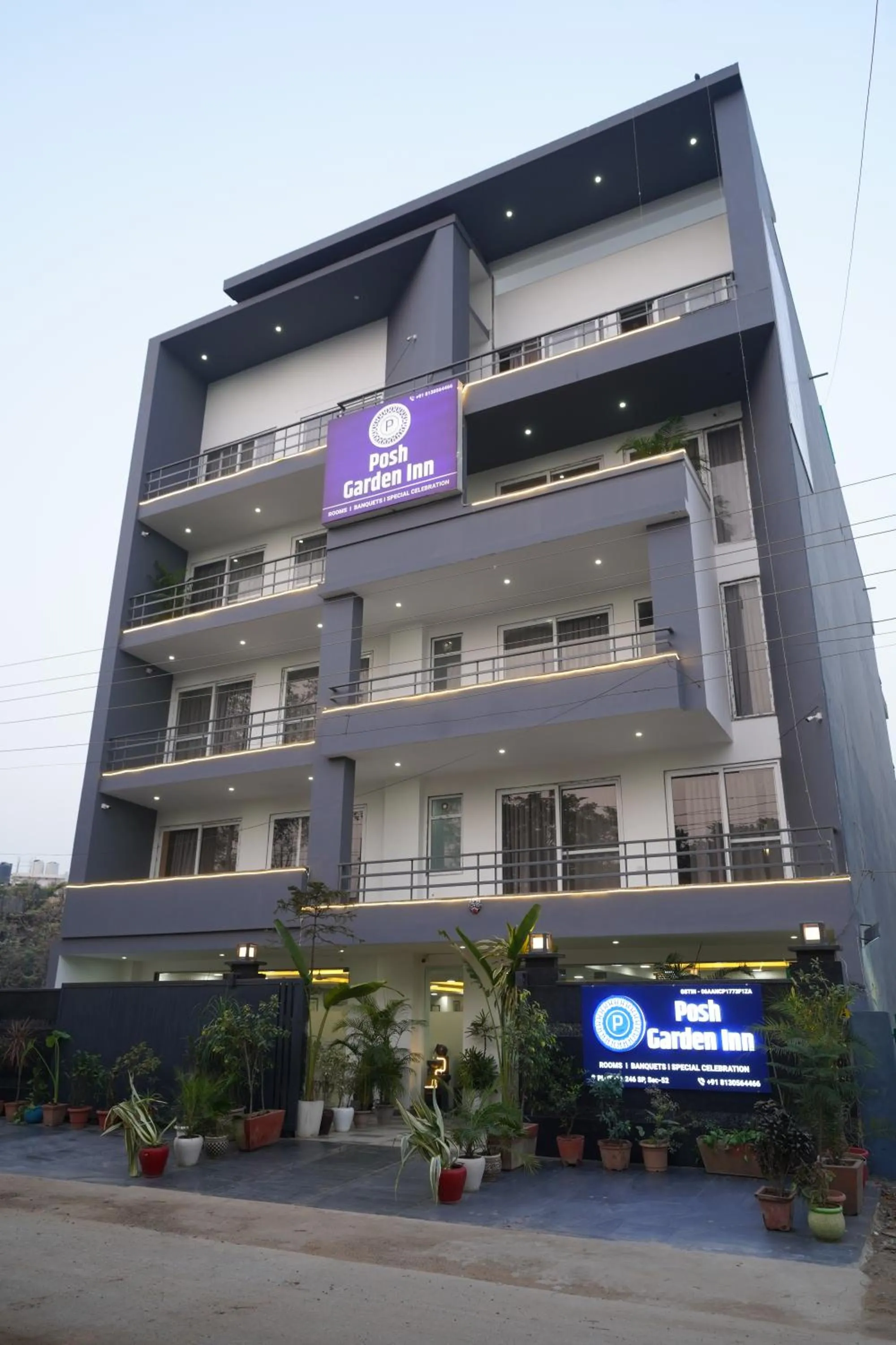 Property building in Posh Garden Inn Artemis Hospital Road Gurgaon