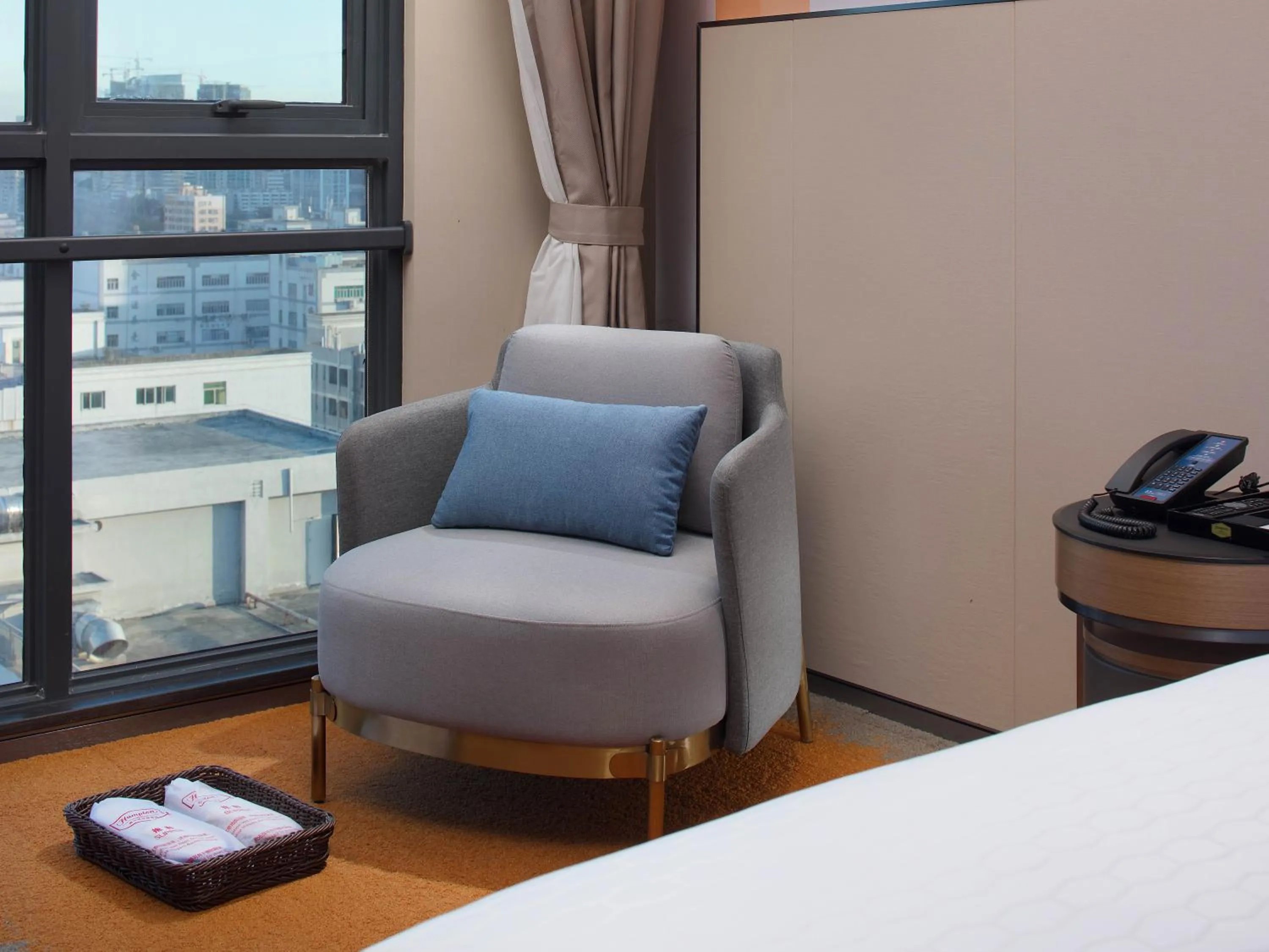 Seating area in Hampton by Hilton Shenzhen Bao'an Airport