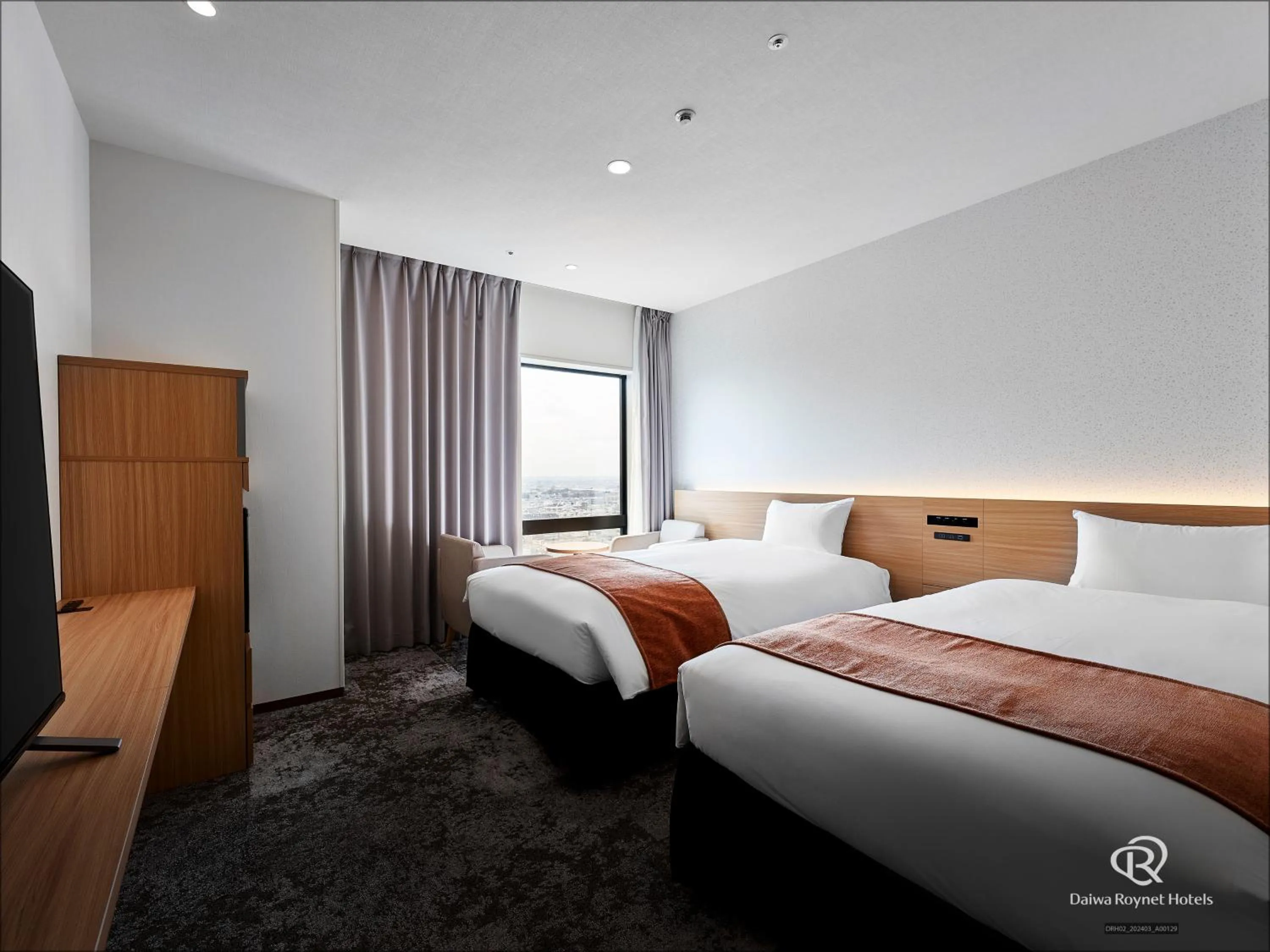 Bed in Daiwa Roynet Hotel Omiya-nishiguchi