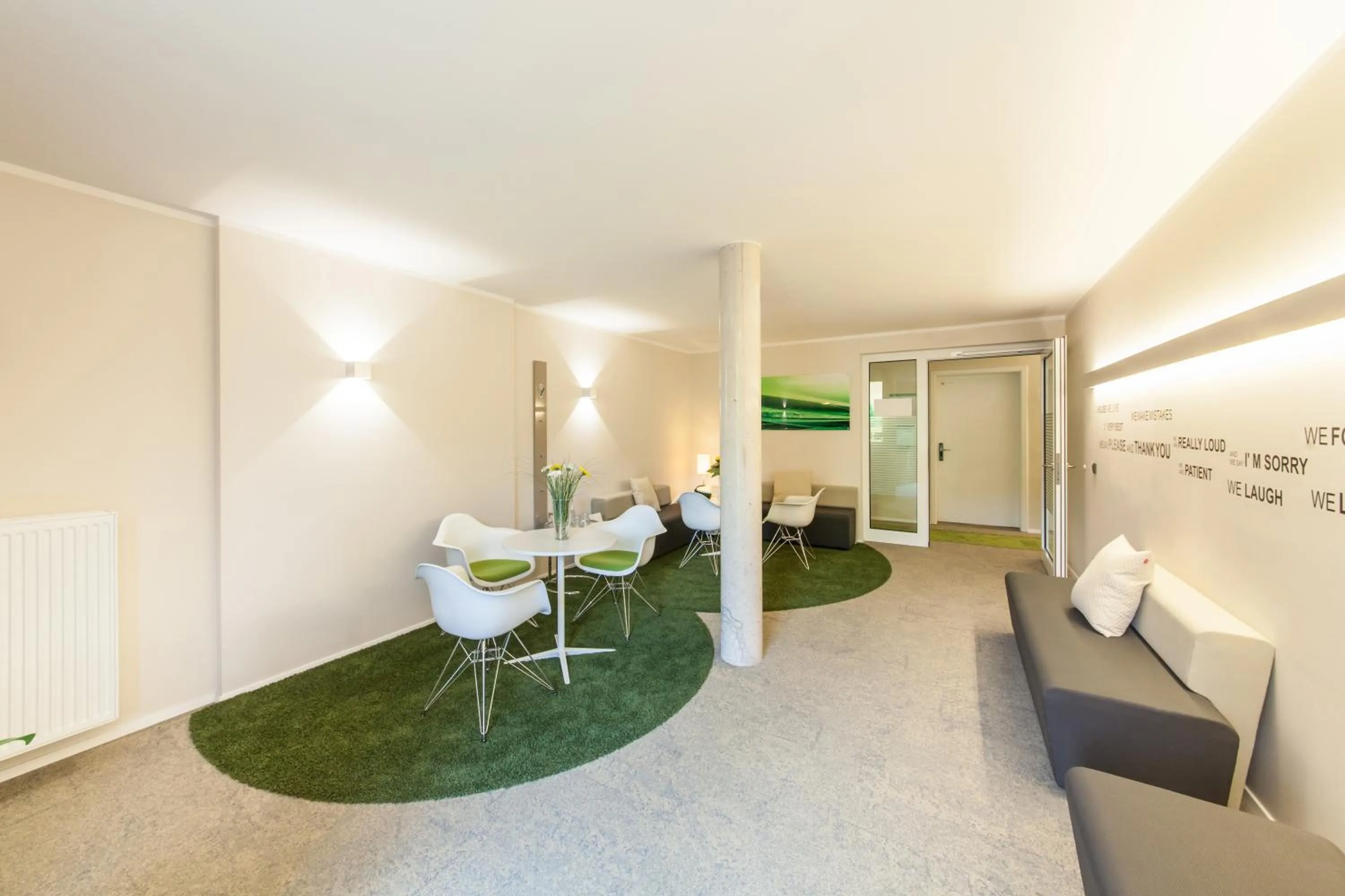 Lobby or reception in acora Fürth Living the City