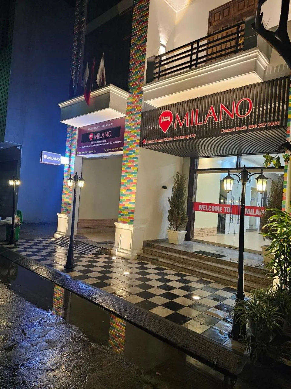 Property building in Milano Hotel