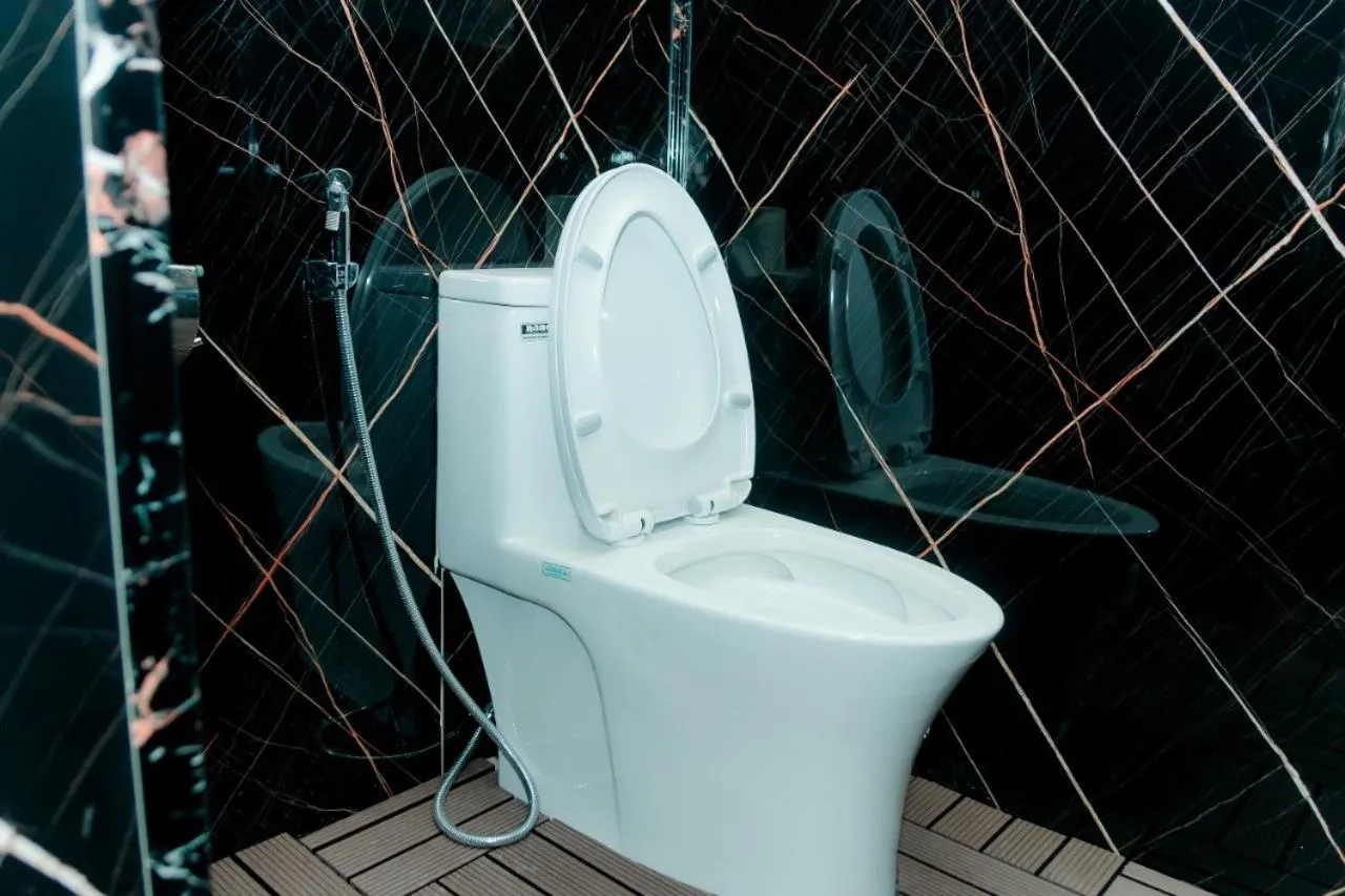 Toilet in Milano Hotel