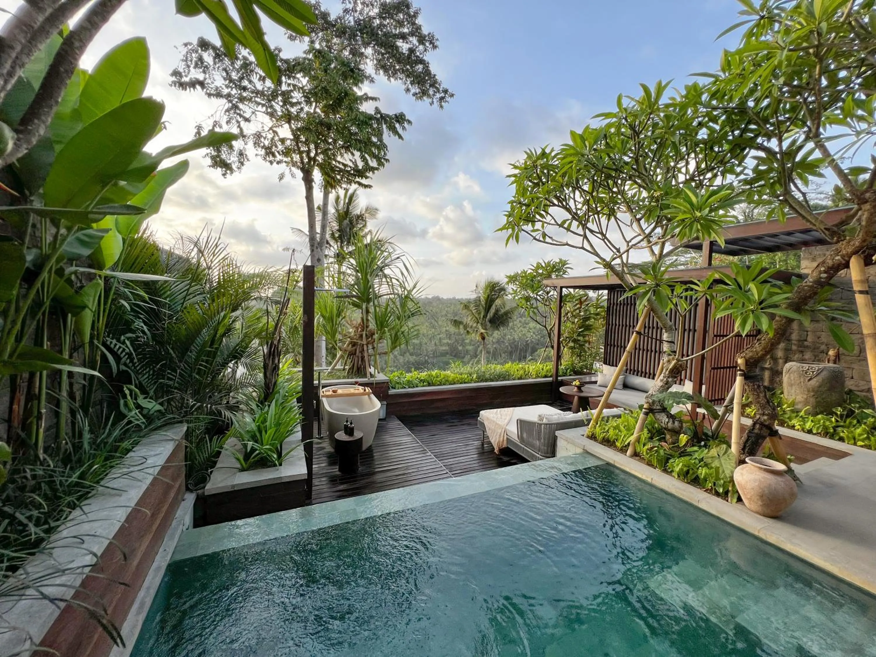 Patio in The Ridge Bali