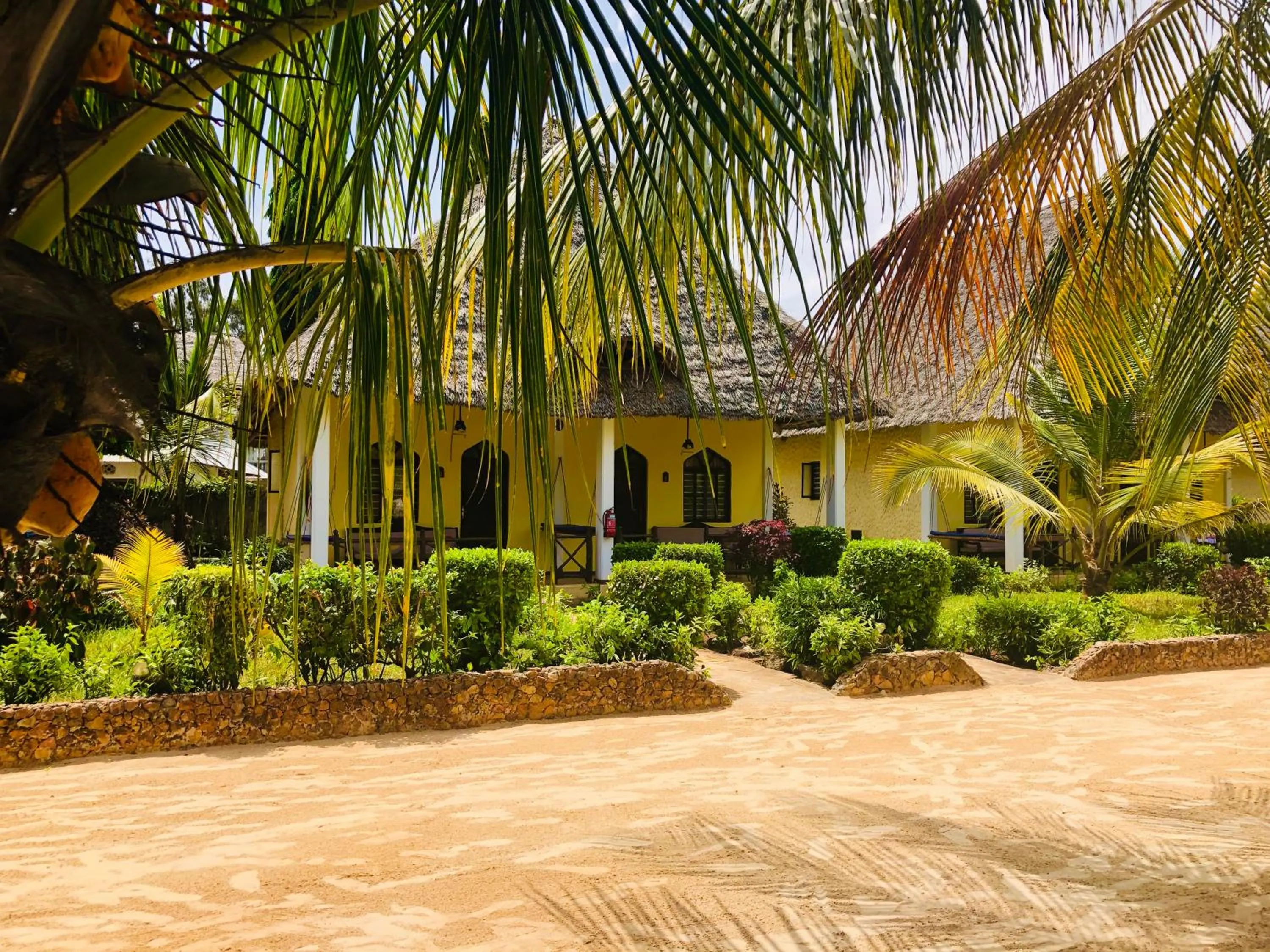 Bird's eye view in Kiwengwa Bungalow Boutique Resort