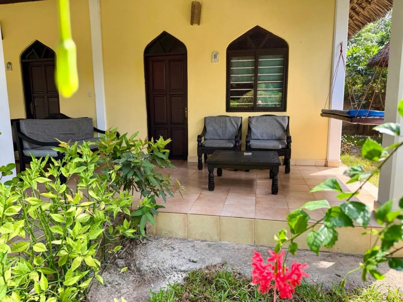 Patio in Kiwengwa Bungalow Boutique Resort