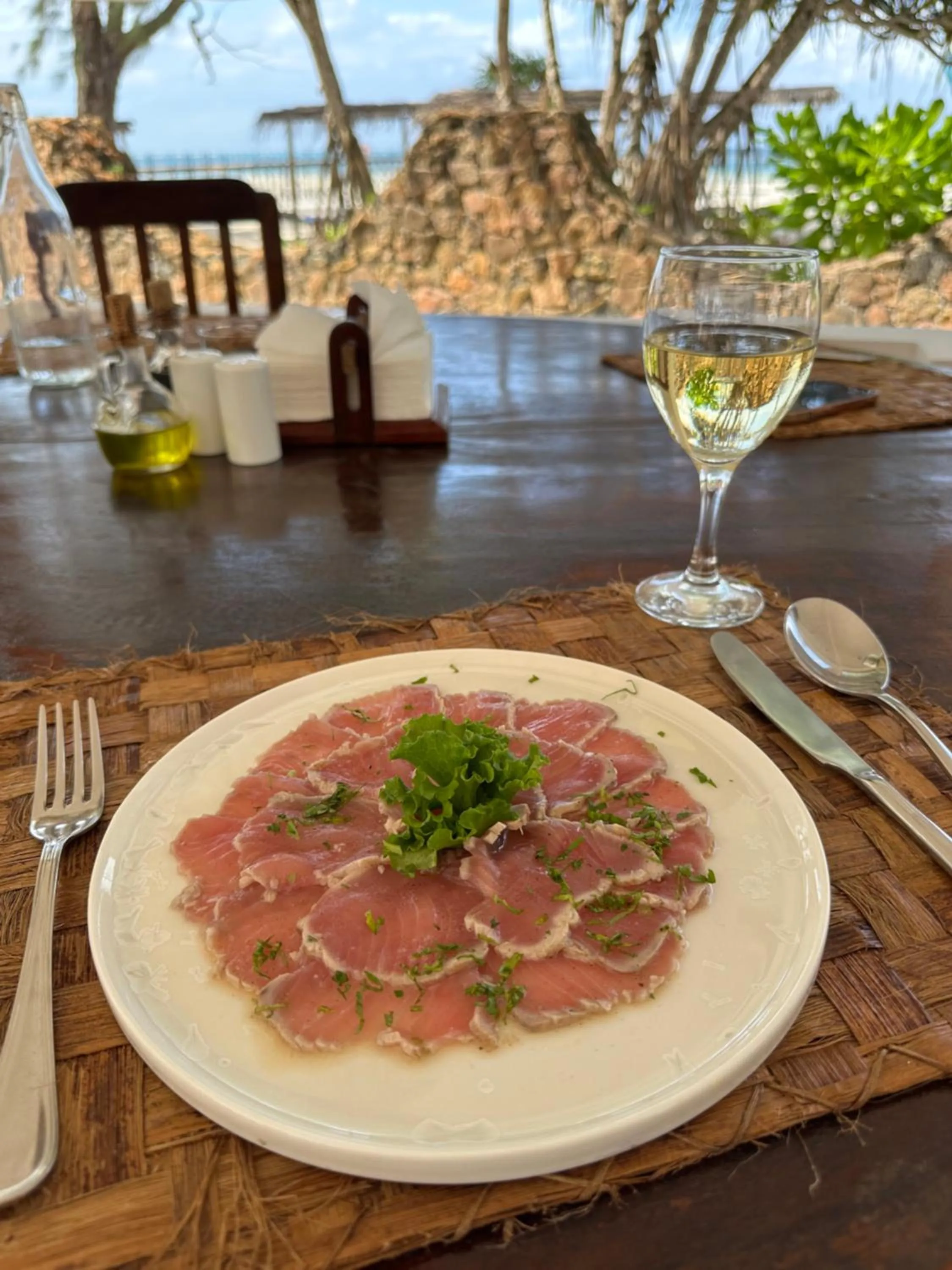 Food and drinks in Kiwengwa Bungalow Boutique Resort