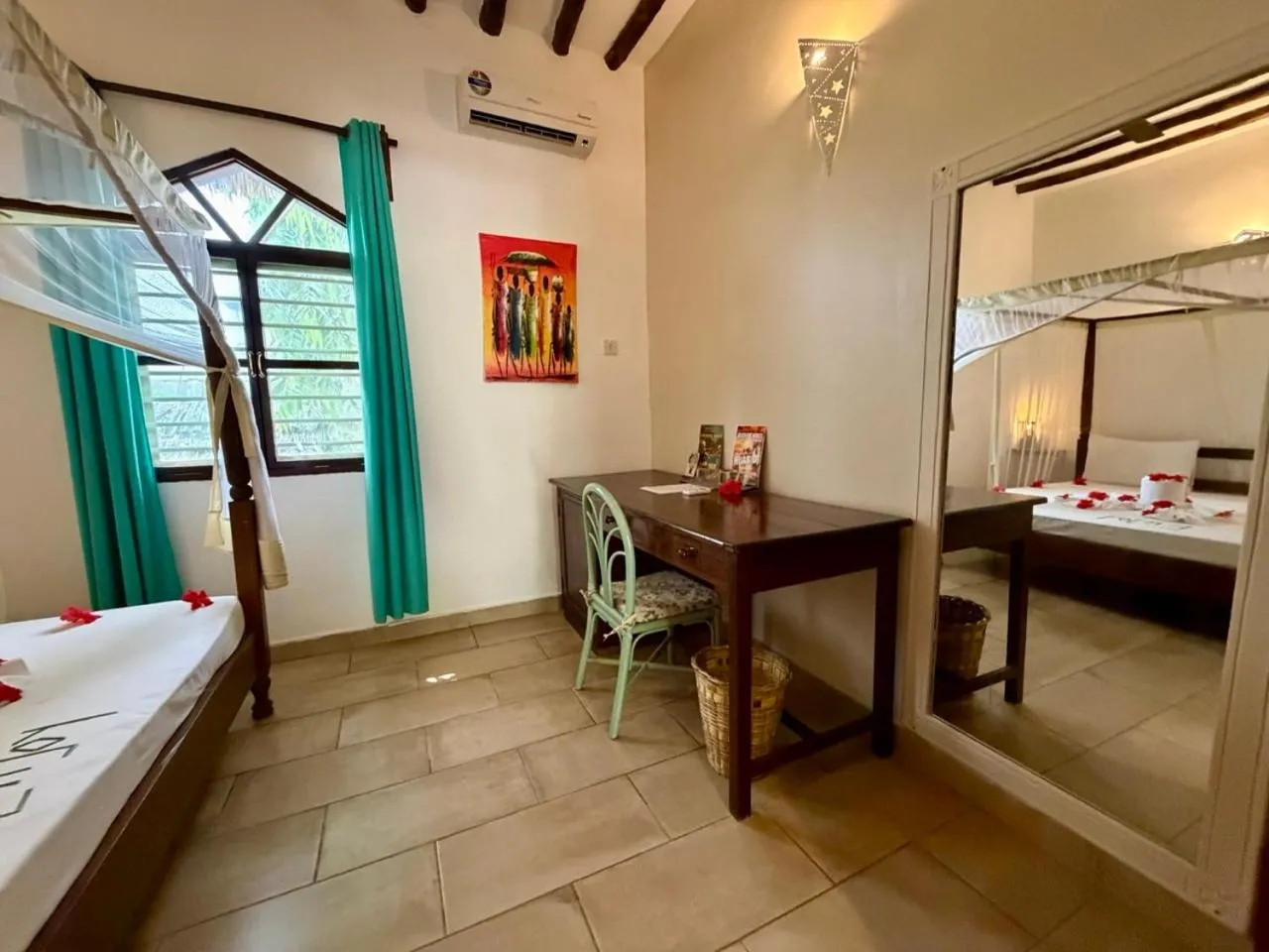 furniture, Bed in Kiwengwa Bungalow Boutique Resort