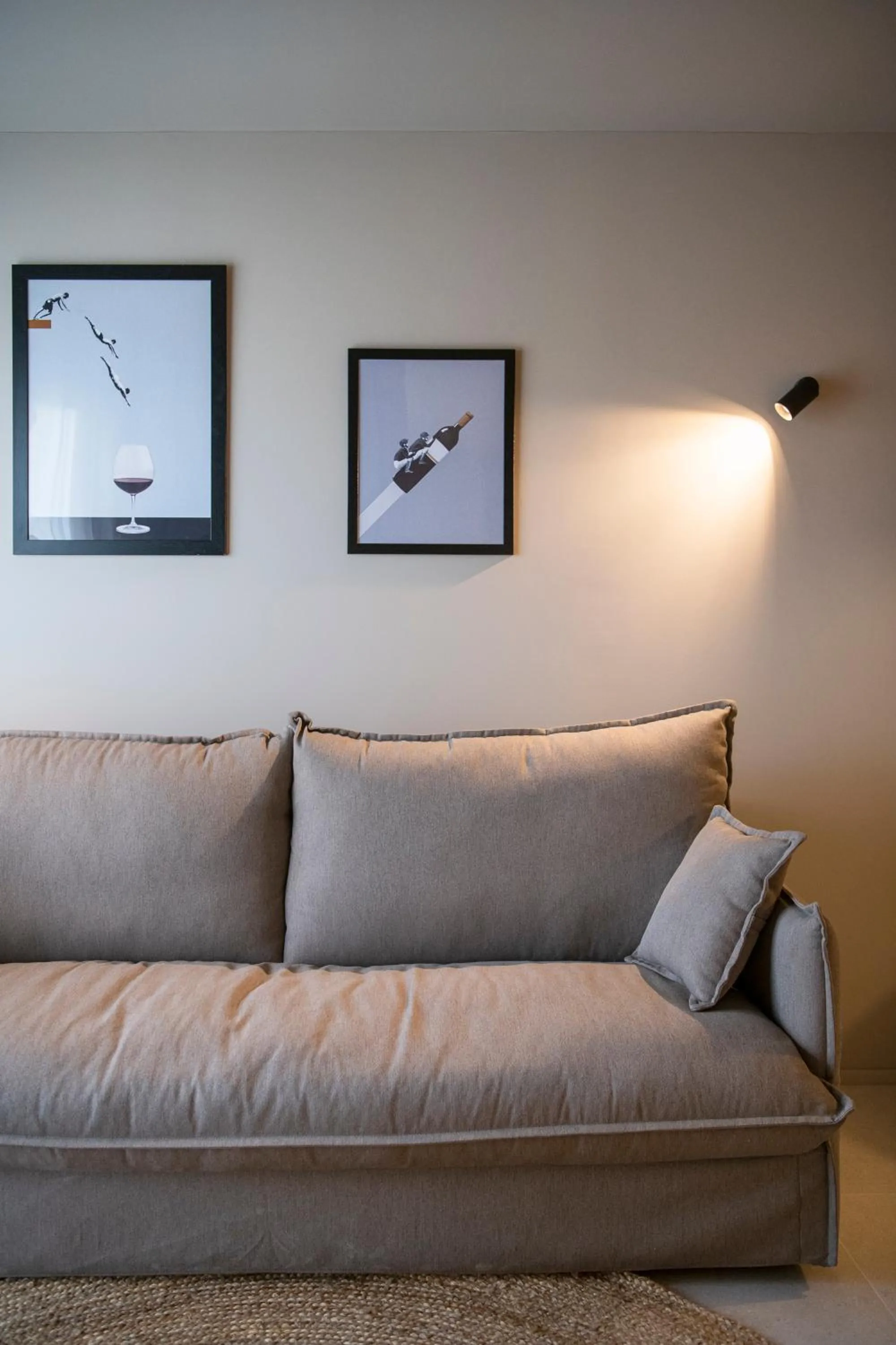 Living room in APARTAMENTS LA CARPA