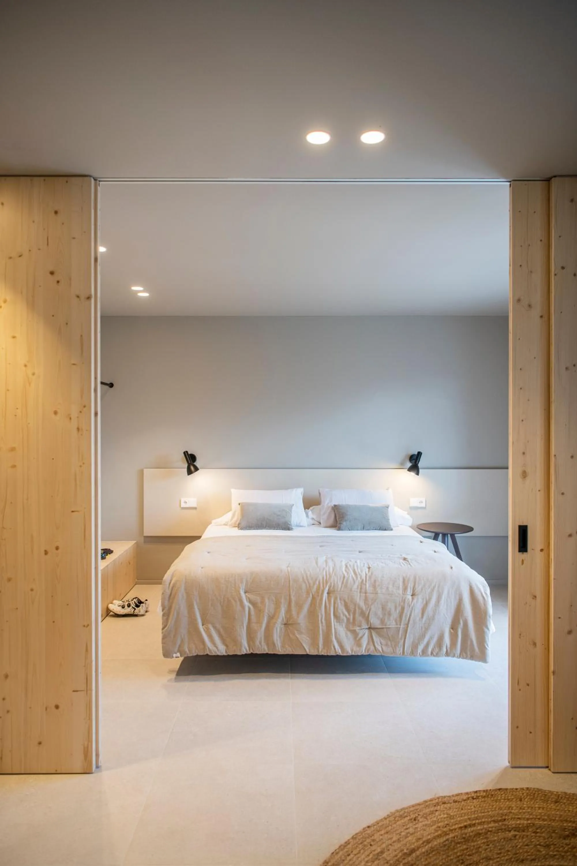 Bedroom, Bed in APARTAMENTS LA CARPA