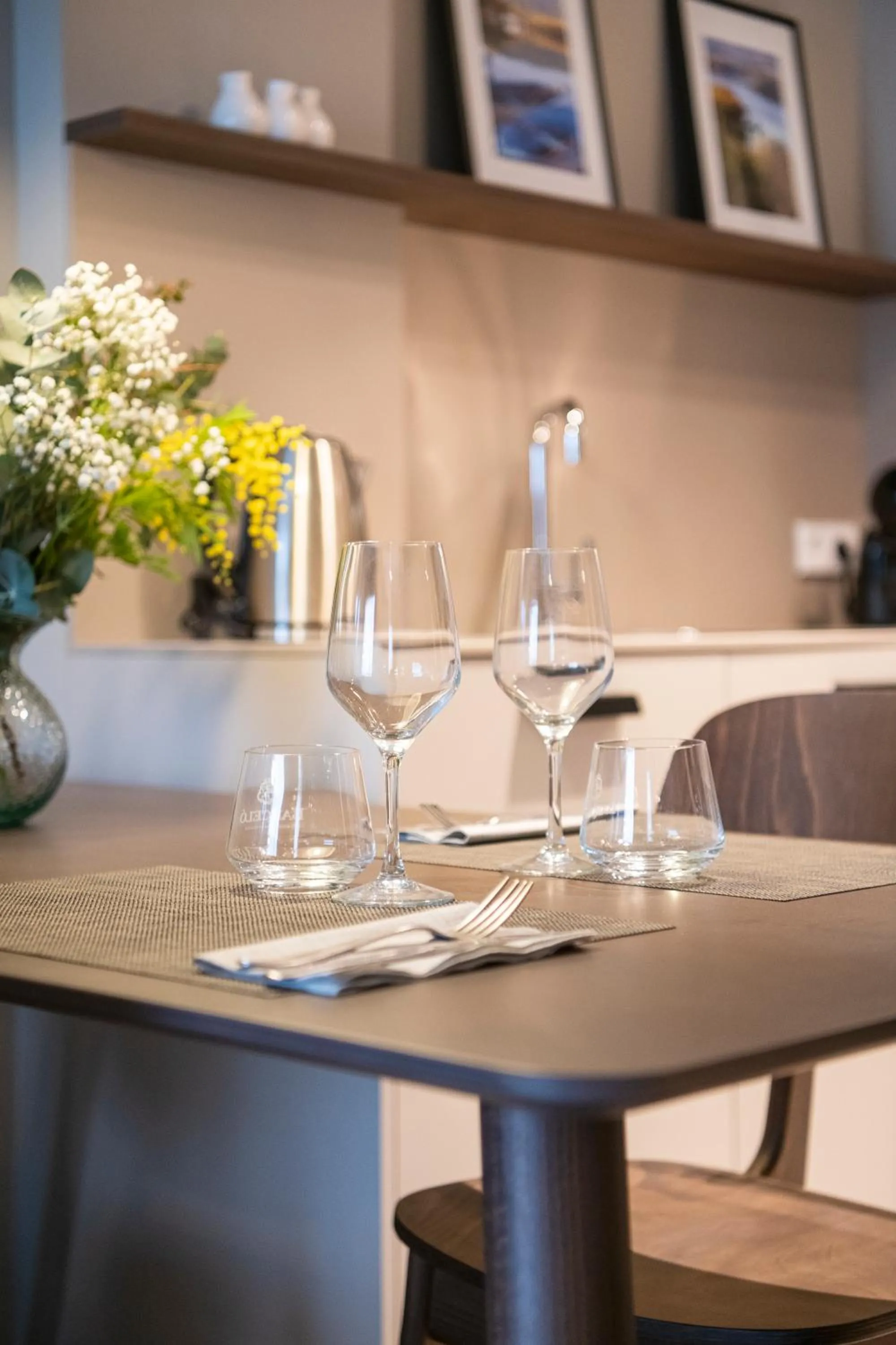 Dining area in APARTAMENTS LA CARPA