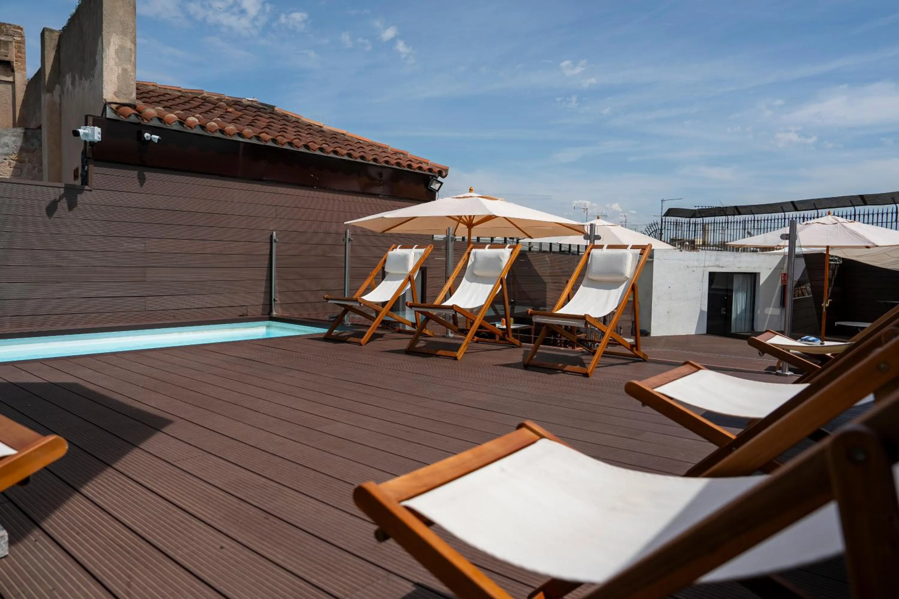 Swimming pool in Hotel Casa Gardenia