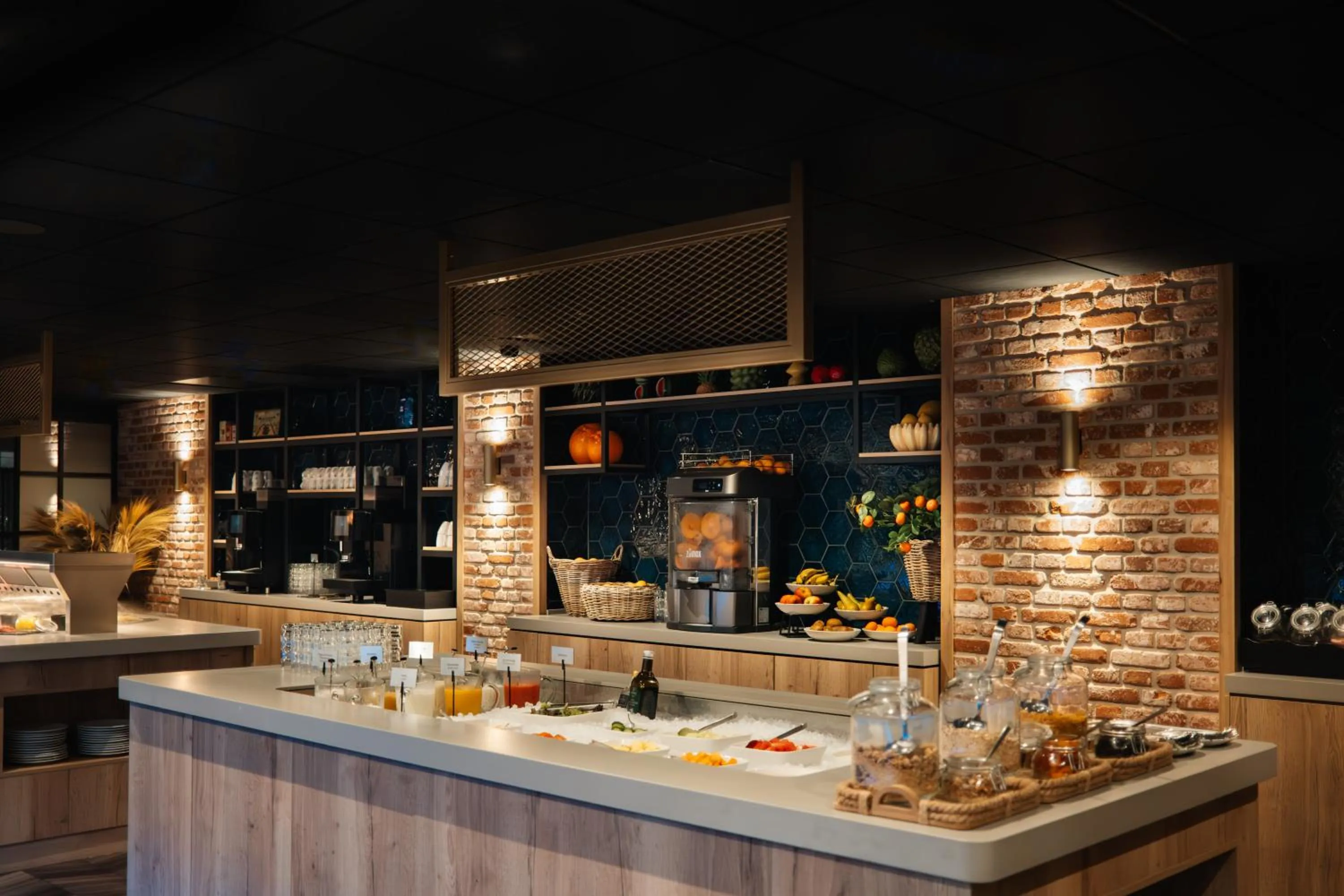 Kitchen or kitchenette in Hotel de Naaldhof