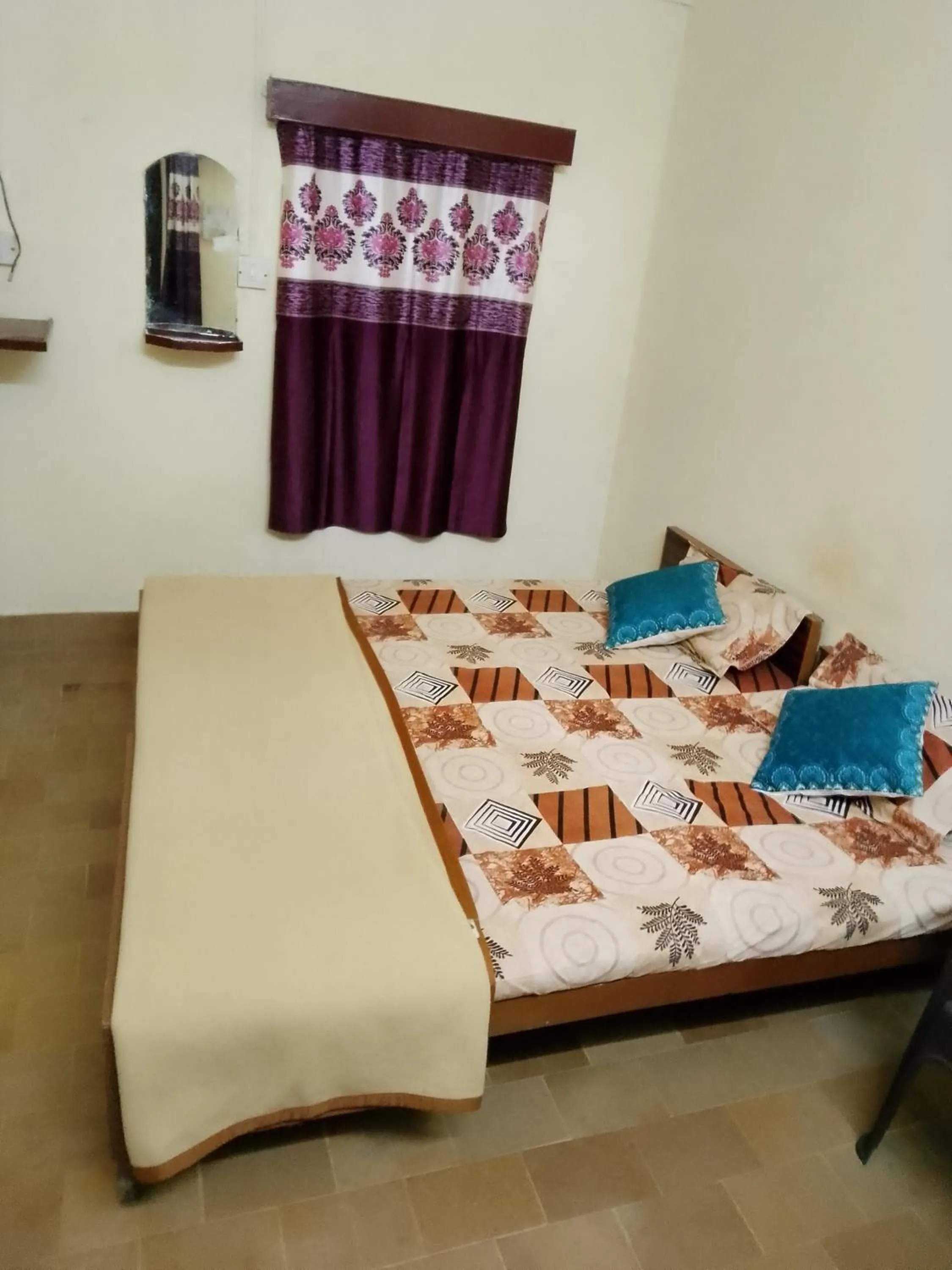 Bed in Hotel Raj Jaisalmer