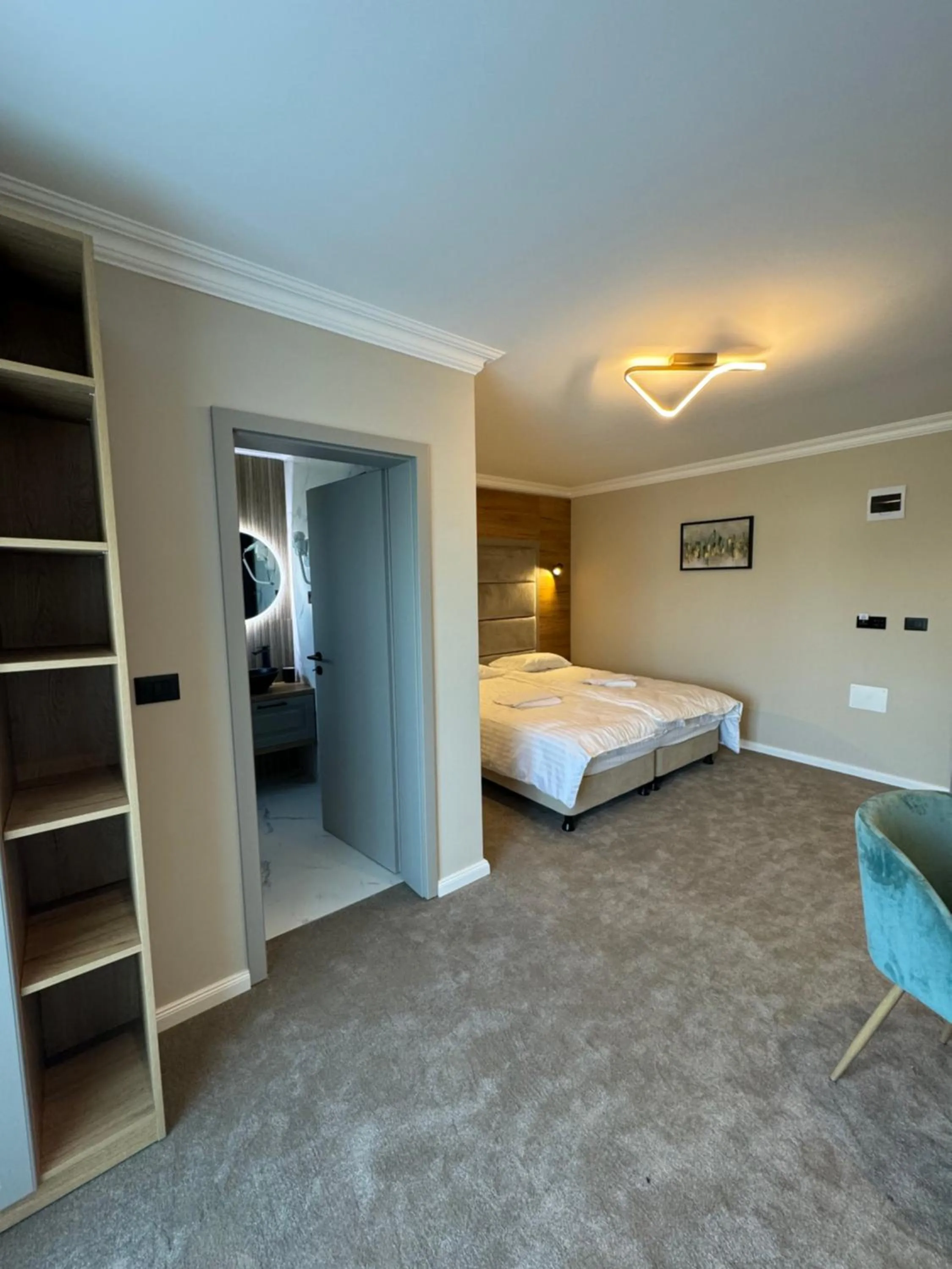 Bed in PENSIUNEA ANA