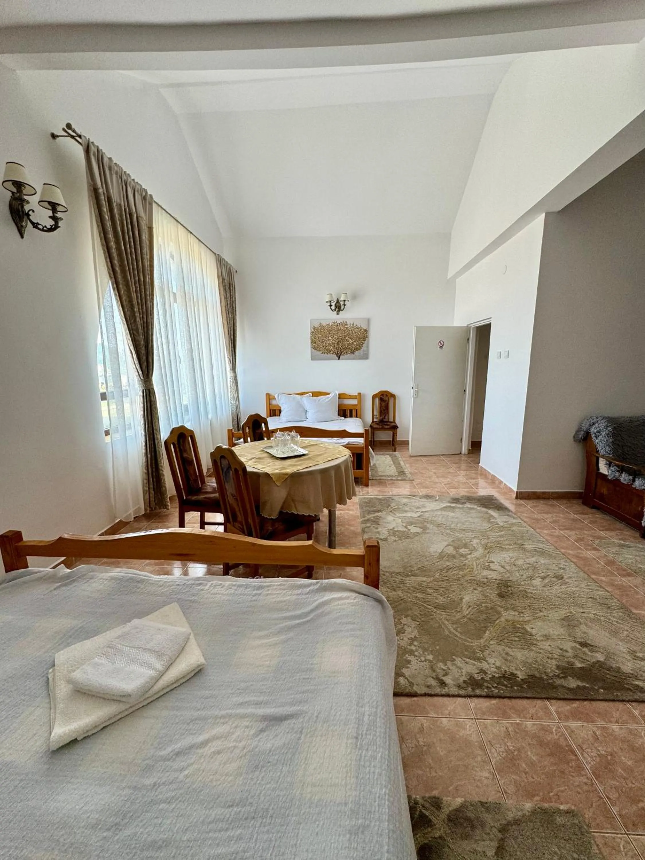 Bed in PENSIUNEA ANA