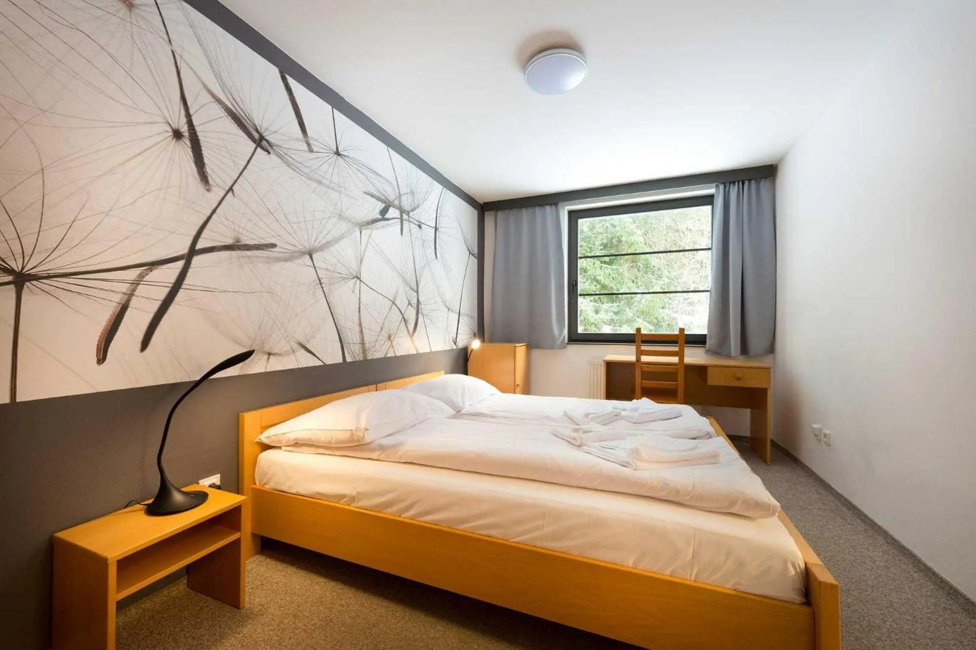 Bed in Hotel Bohemia