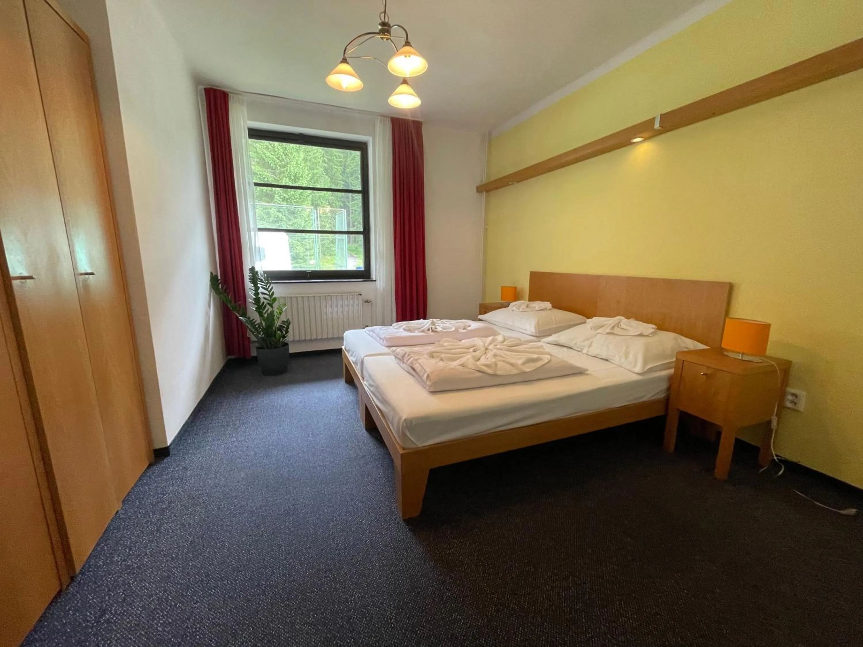 Bed in Hotel Bohemia