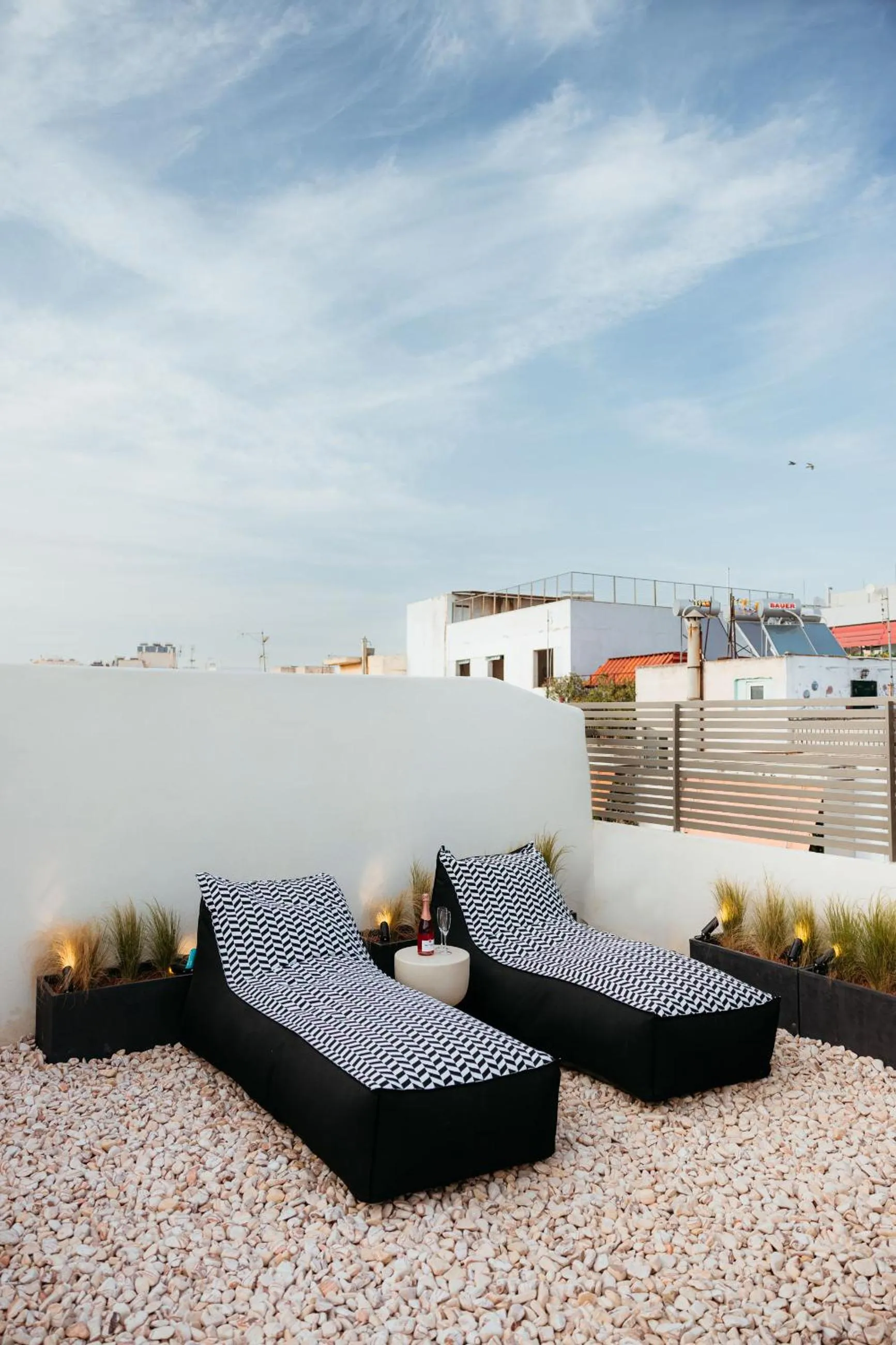 Seating area in Num Suites & Lofts Athens
