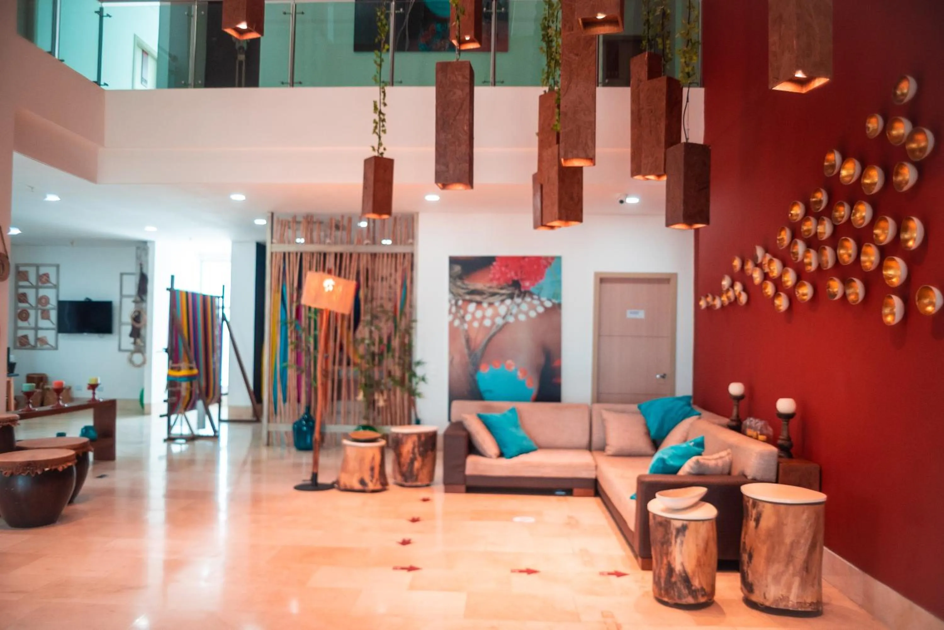 Living room in Hotel Unión Plaza