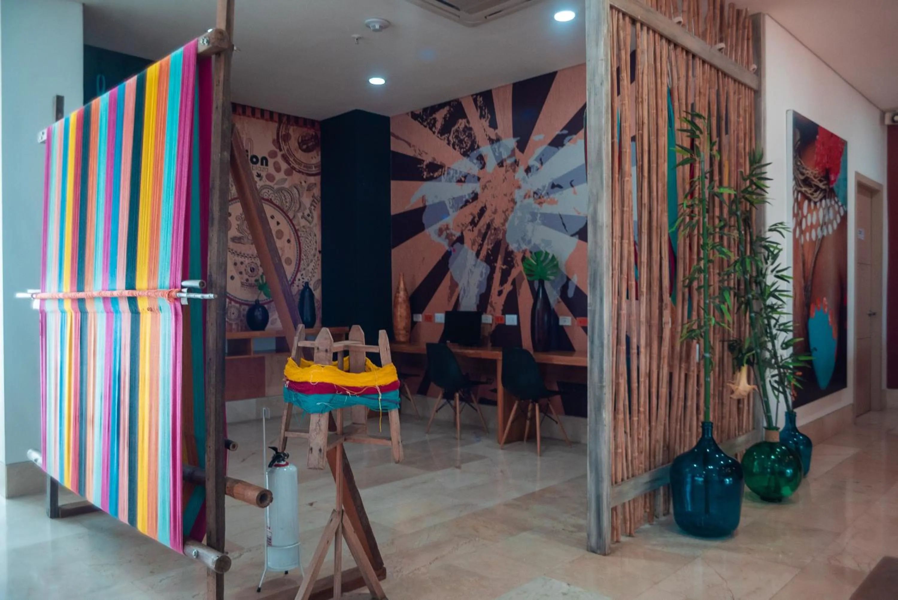 Lounge or bar in Hotel Unión Plaza