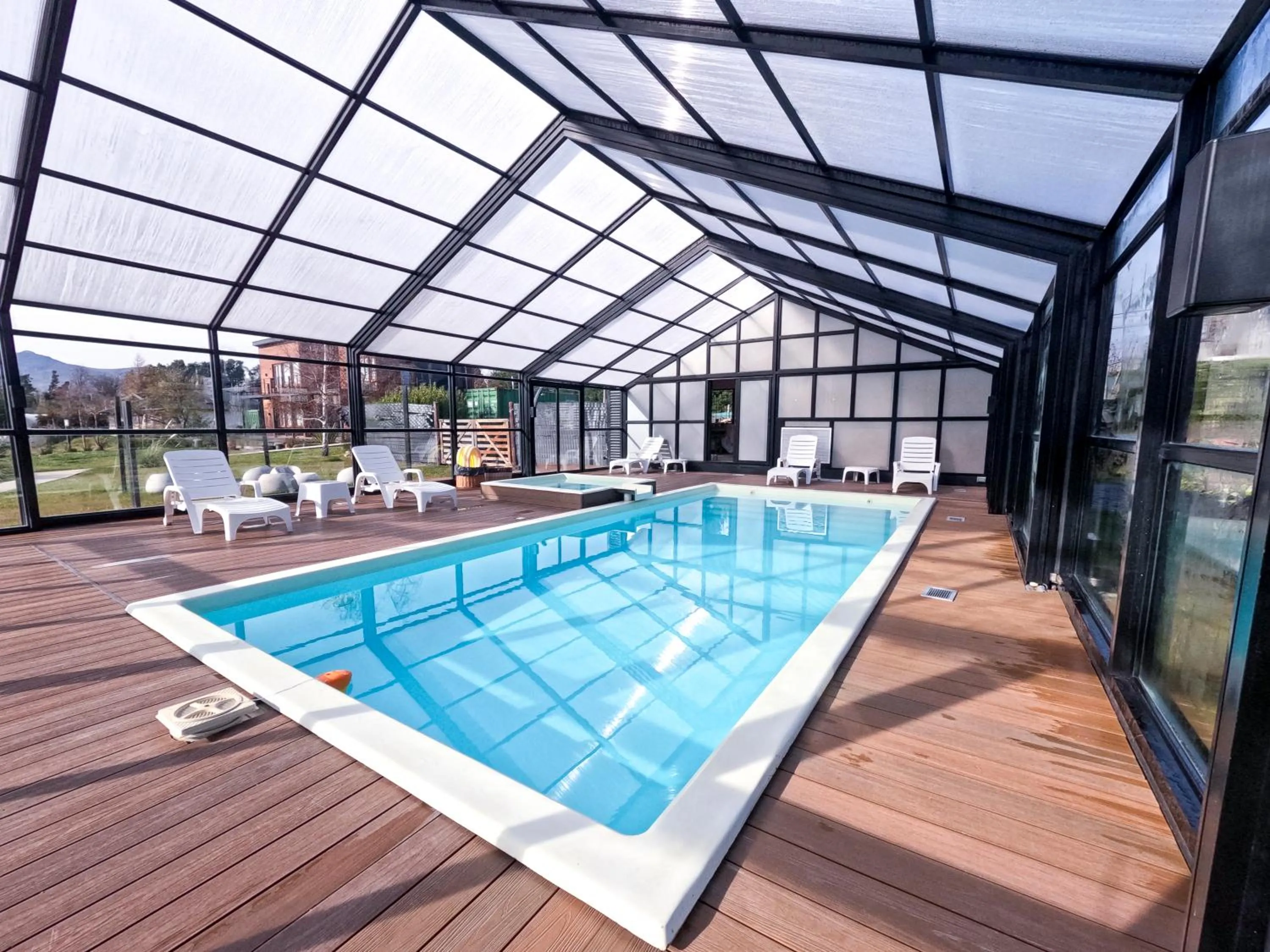 Swimming pool in Luna Llena Dina Huapi