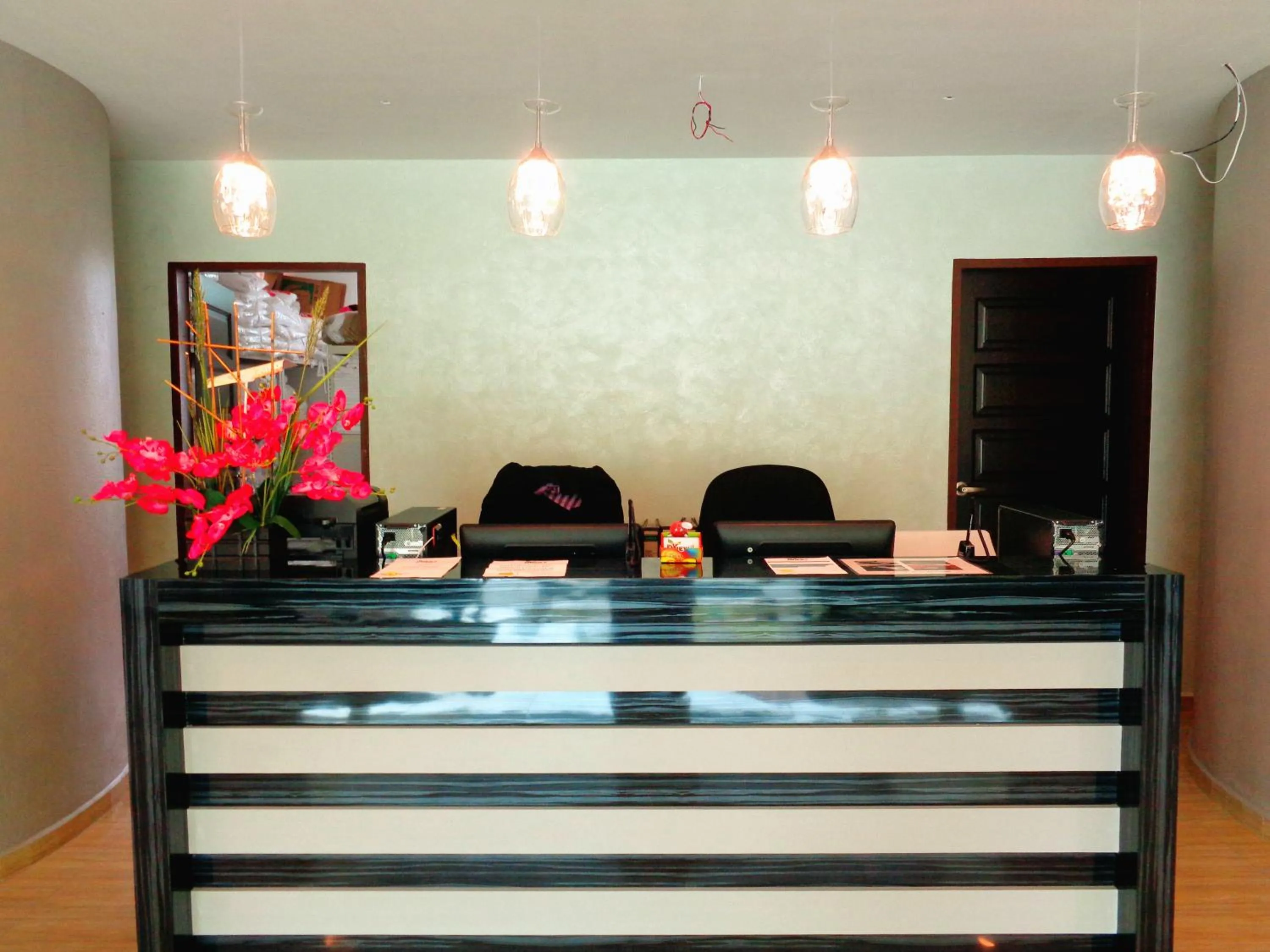 Lobby or reception in D'View Hotel