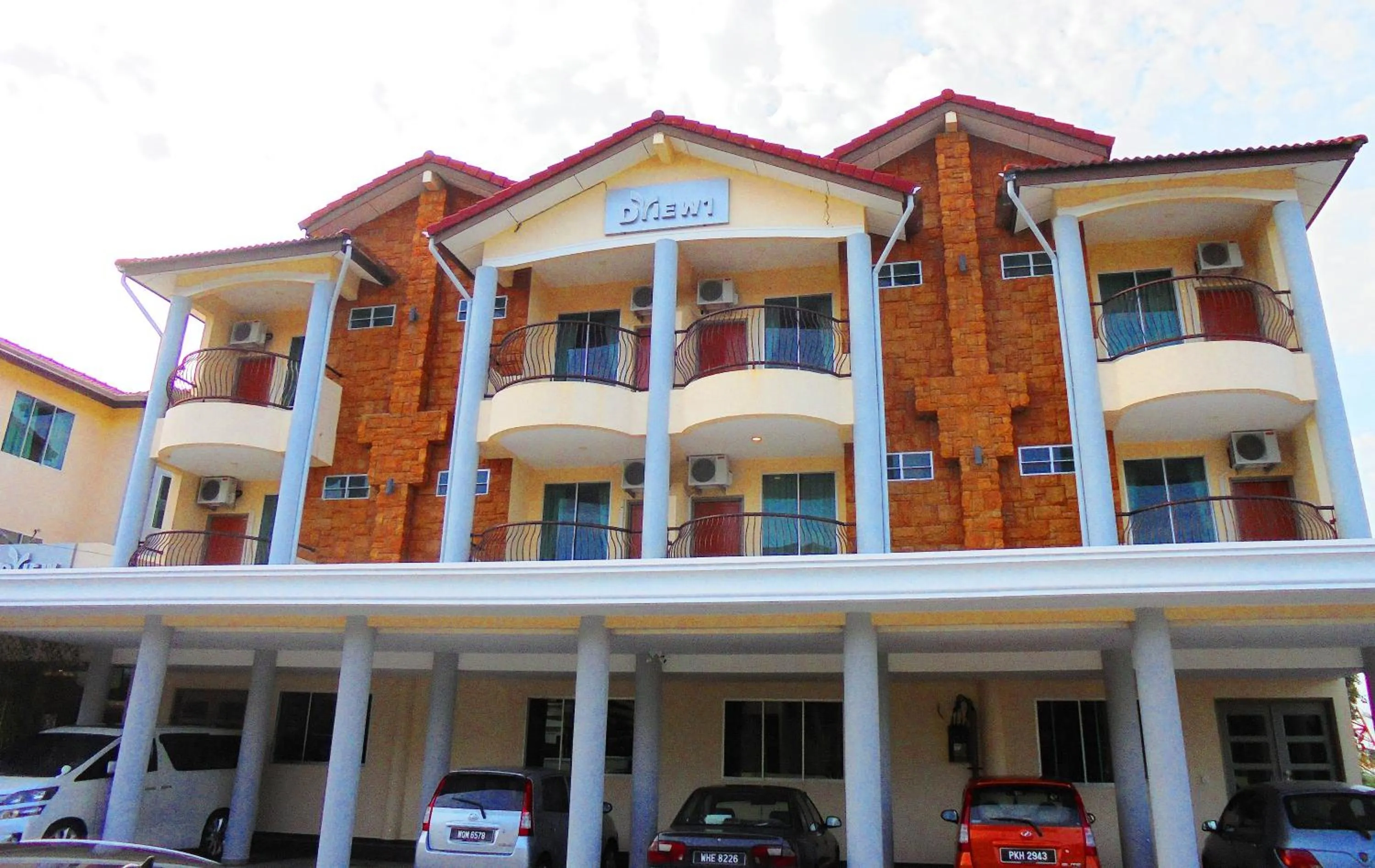 Property building in D'View Hotel