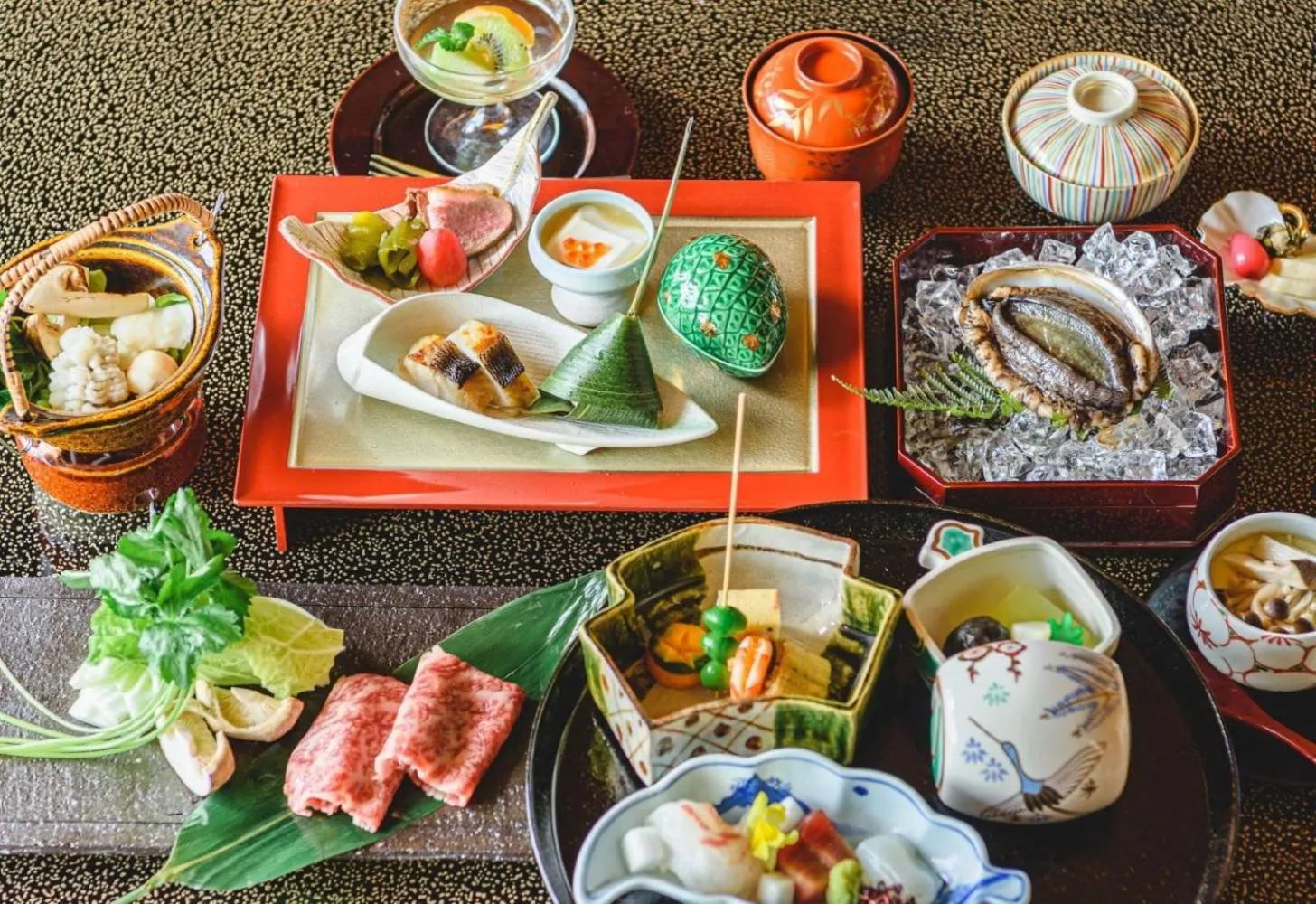 Food in Hotel Wakamizu