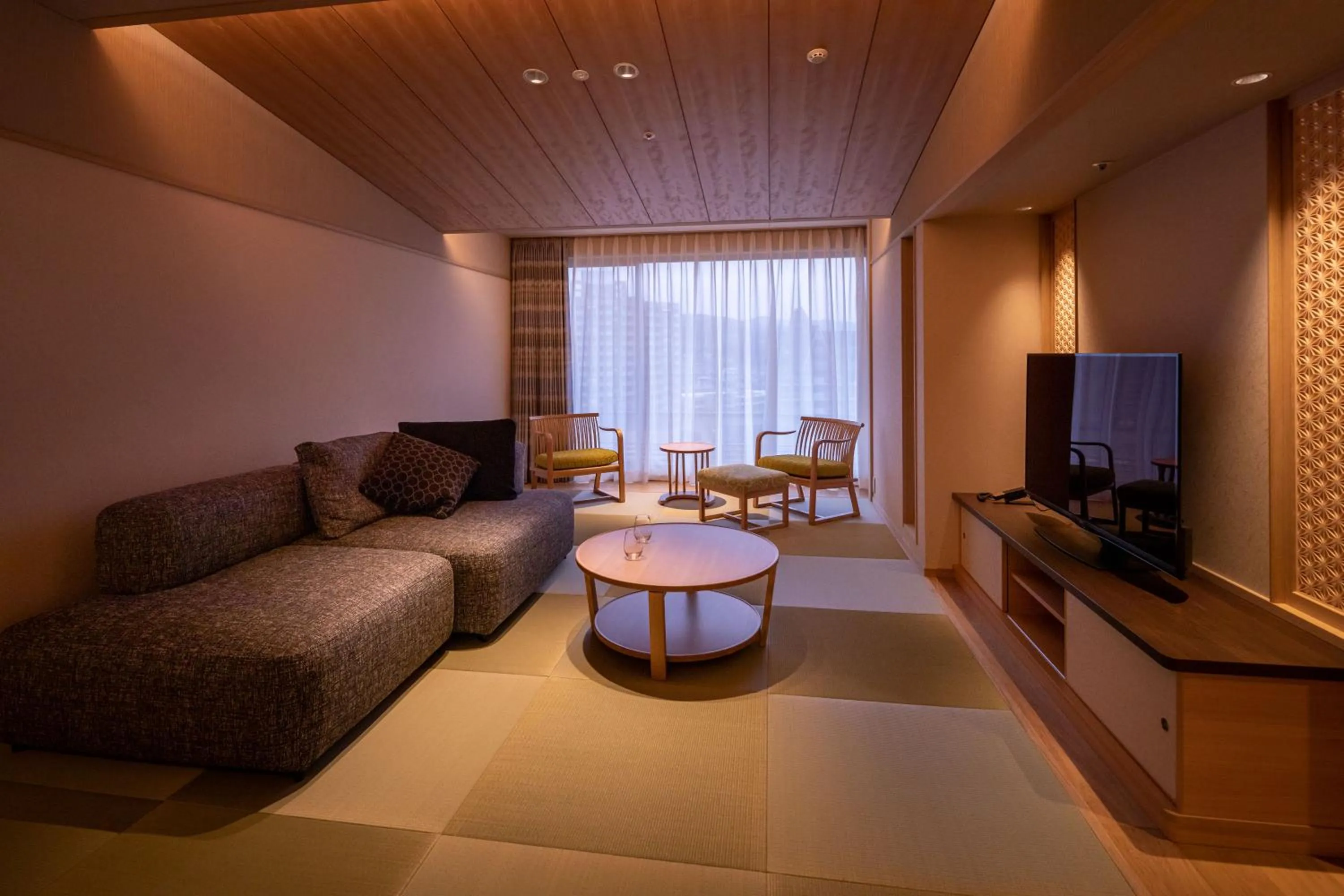 Living room in Hotel Wakamizu